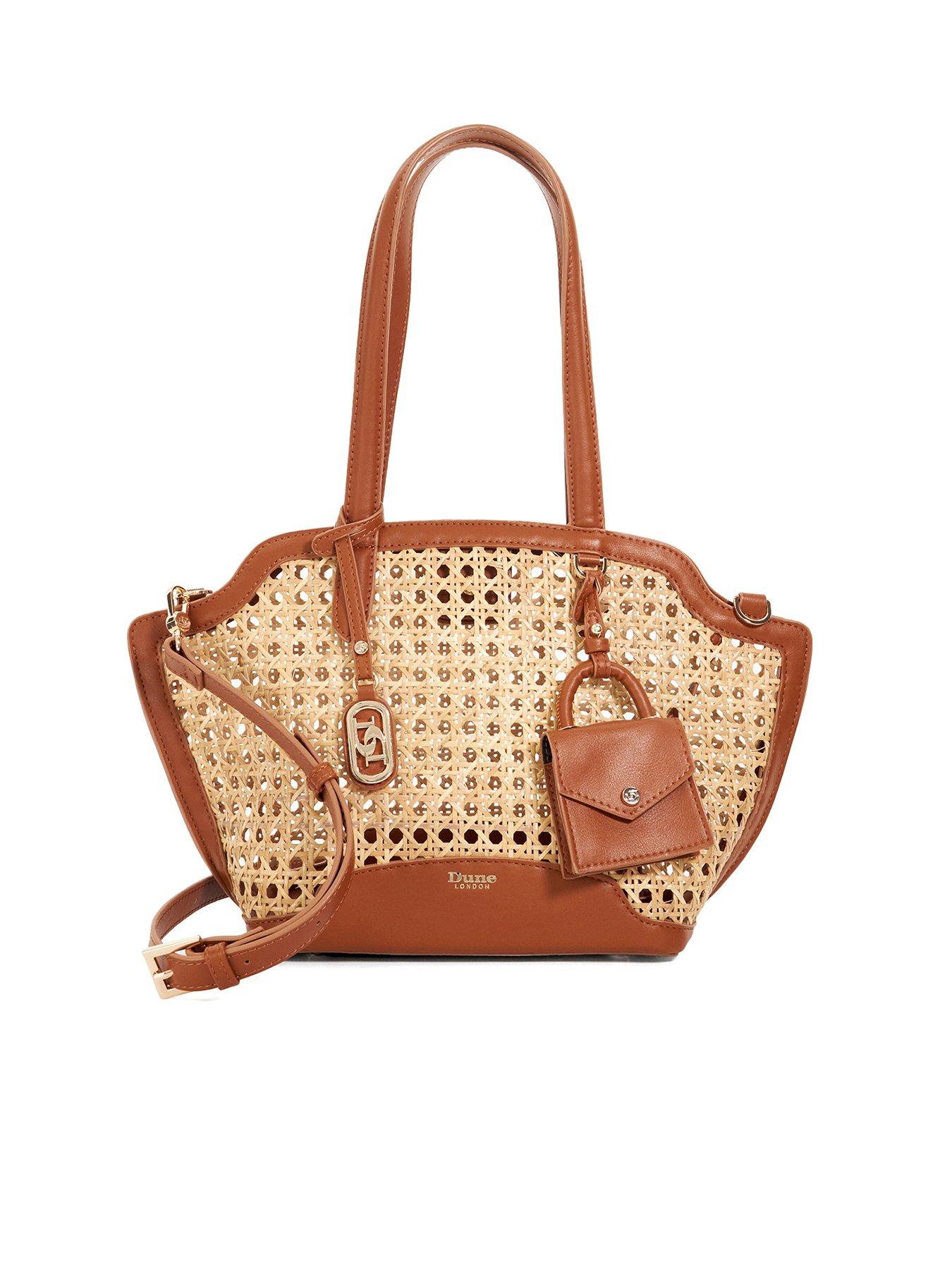 undefined Dinidecided Long Handle Shoulder Bag - Natural Rattan