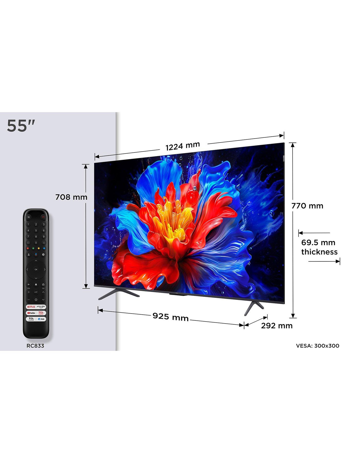 Image 3 of 7 of TCL 55P8K -UK QLED, 4K HDR Pro, 144HZ, Google Smart TV