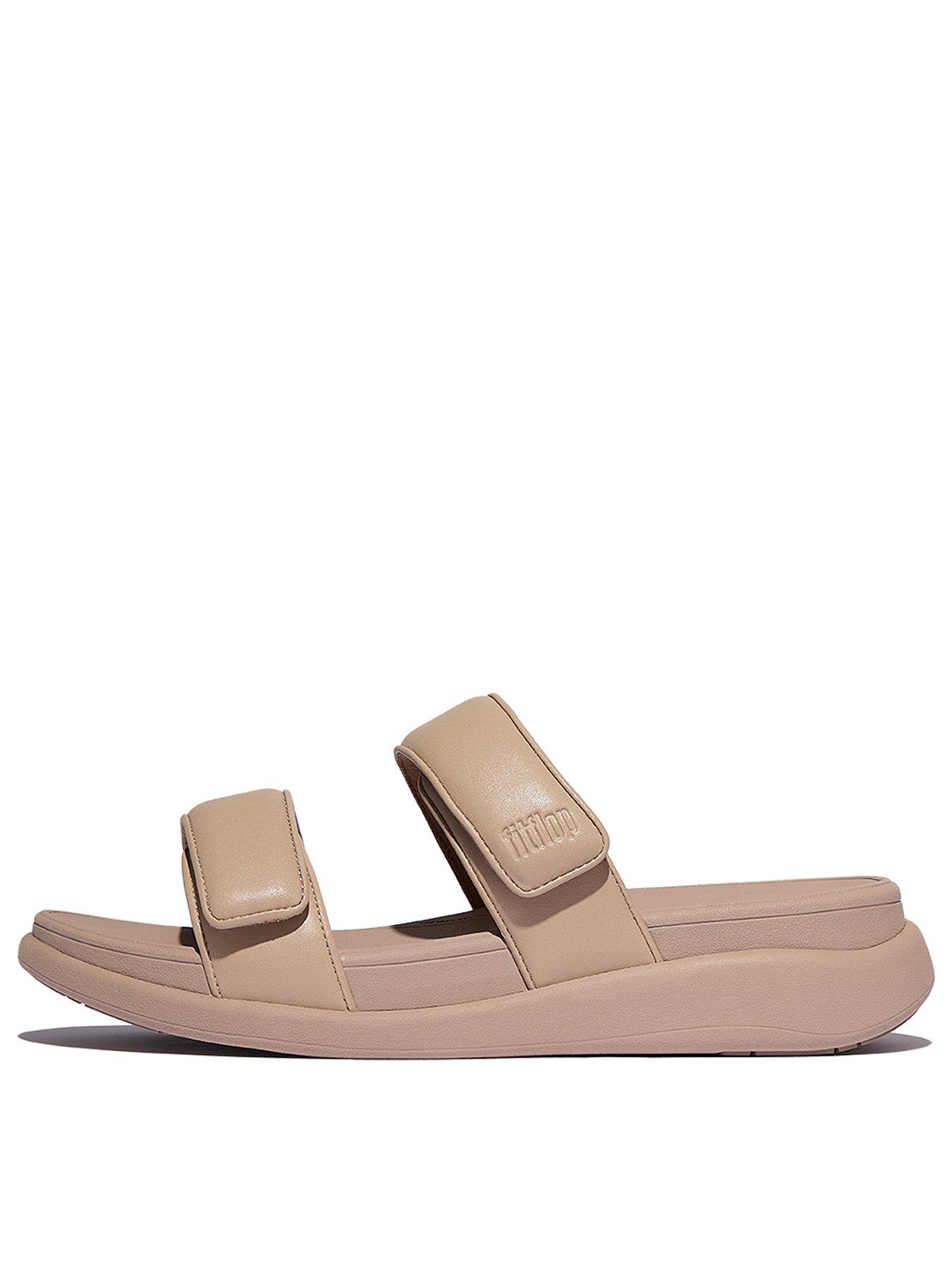 FitFlop F-mode Go Adjustable Flatform Two-bar Slides Classic