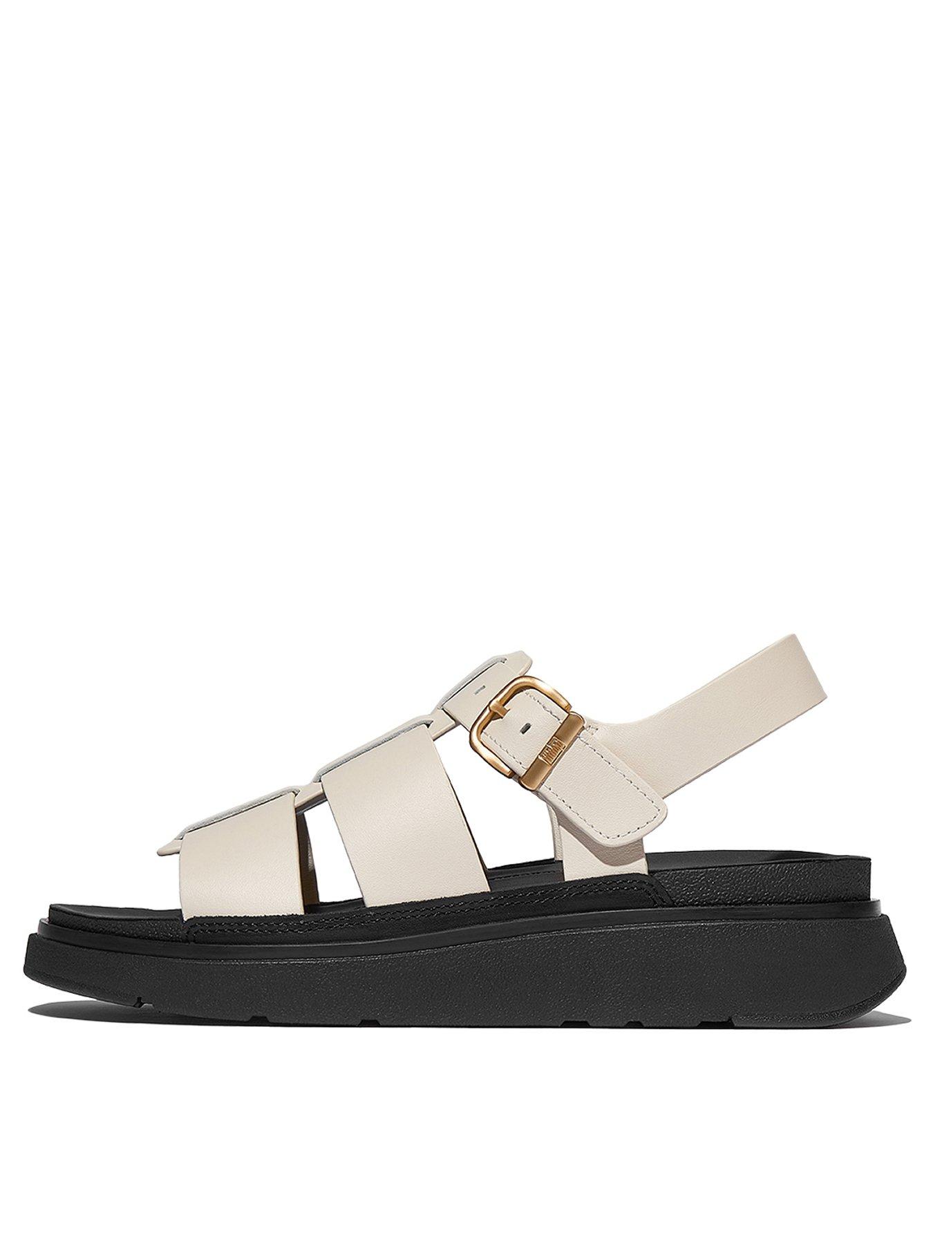 undefined Gen-ff Leather Fisherman Sandals - Paris Beige