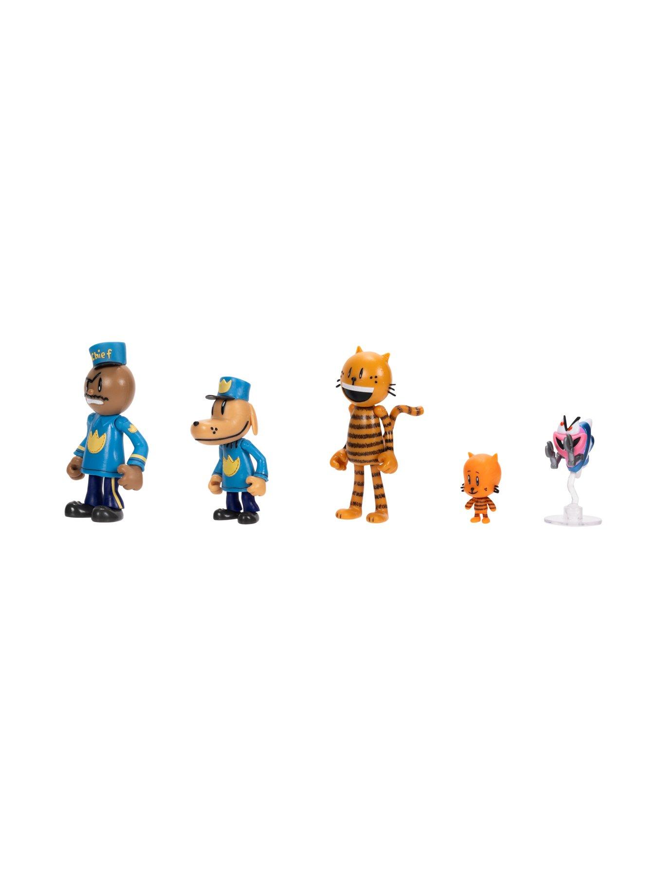 Image 5 of 7 of Dog Man <p>Dog Man Movie Action Figures Multipack Set with Articulated Scale Figures</p>