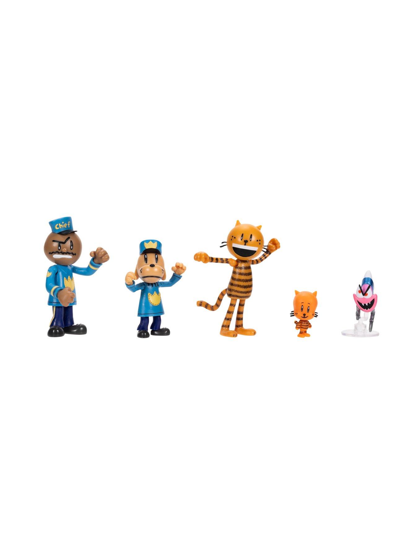 Image 7 of 7 of Dog Man <p>Dog Man Movie Action Figures Multipack Set with Articulated Scale Figures</p>