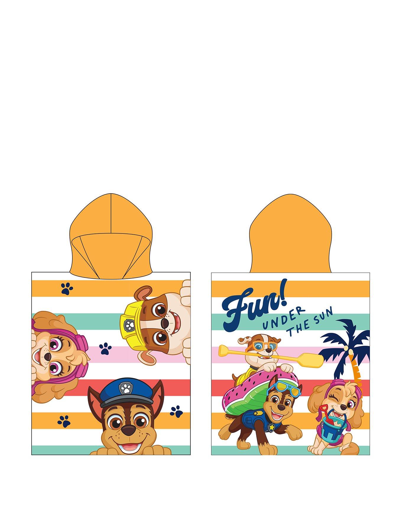 Image 2 of 7 of Paw Patrol Sunny 100% Cotton Poncho