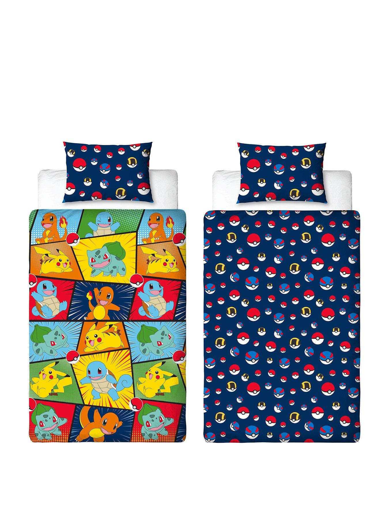 Image 2 of 6 of Pokemon Retro Rotary Single Duvet Cover Set