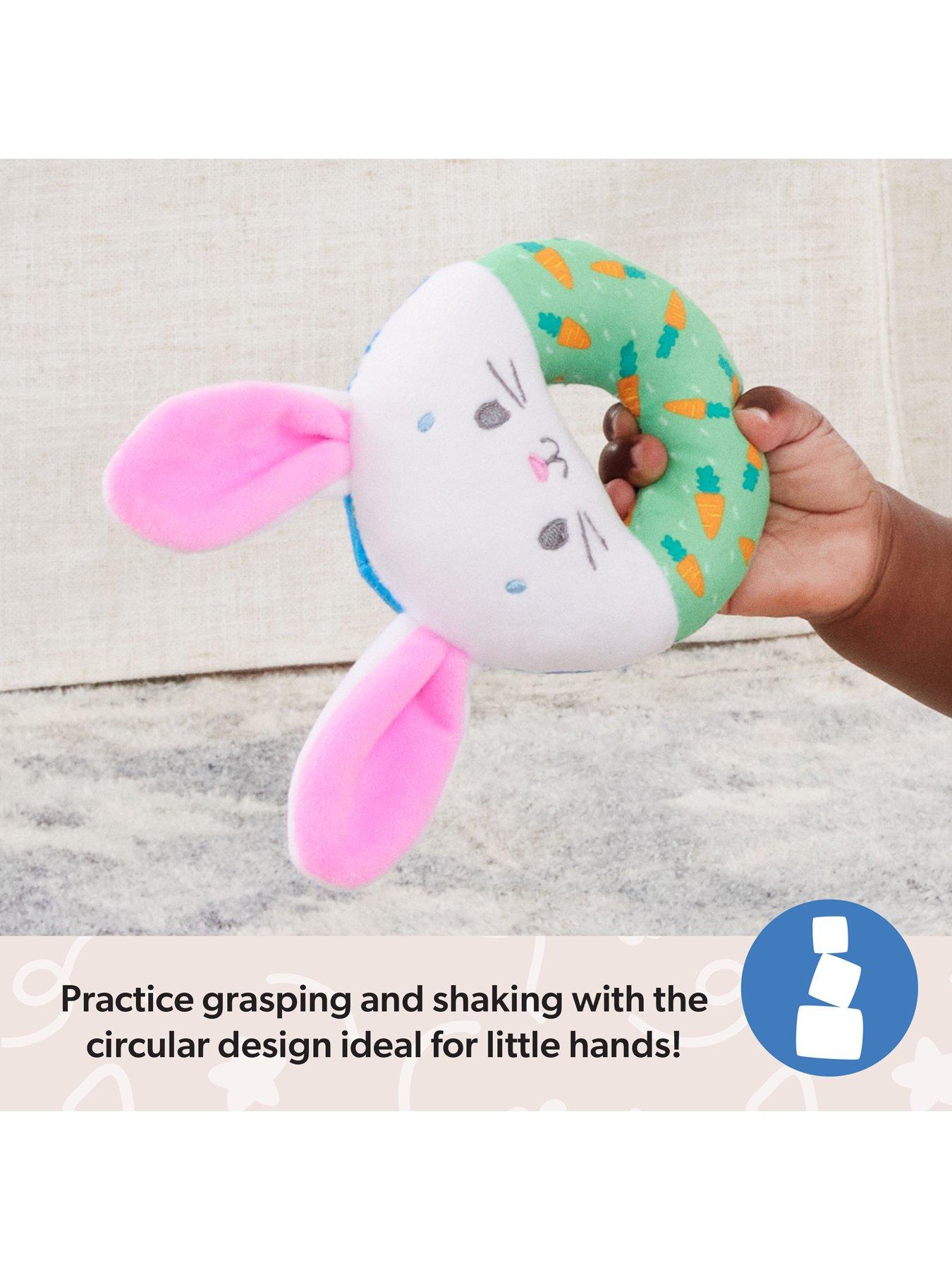 Image 5 of 7 of Ms Rachel Hop Little Bunnies Soft Rattle