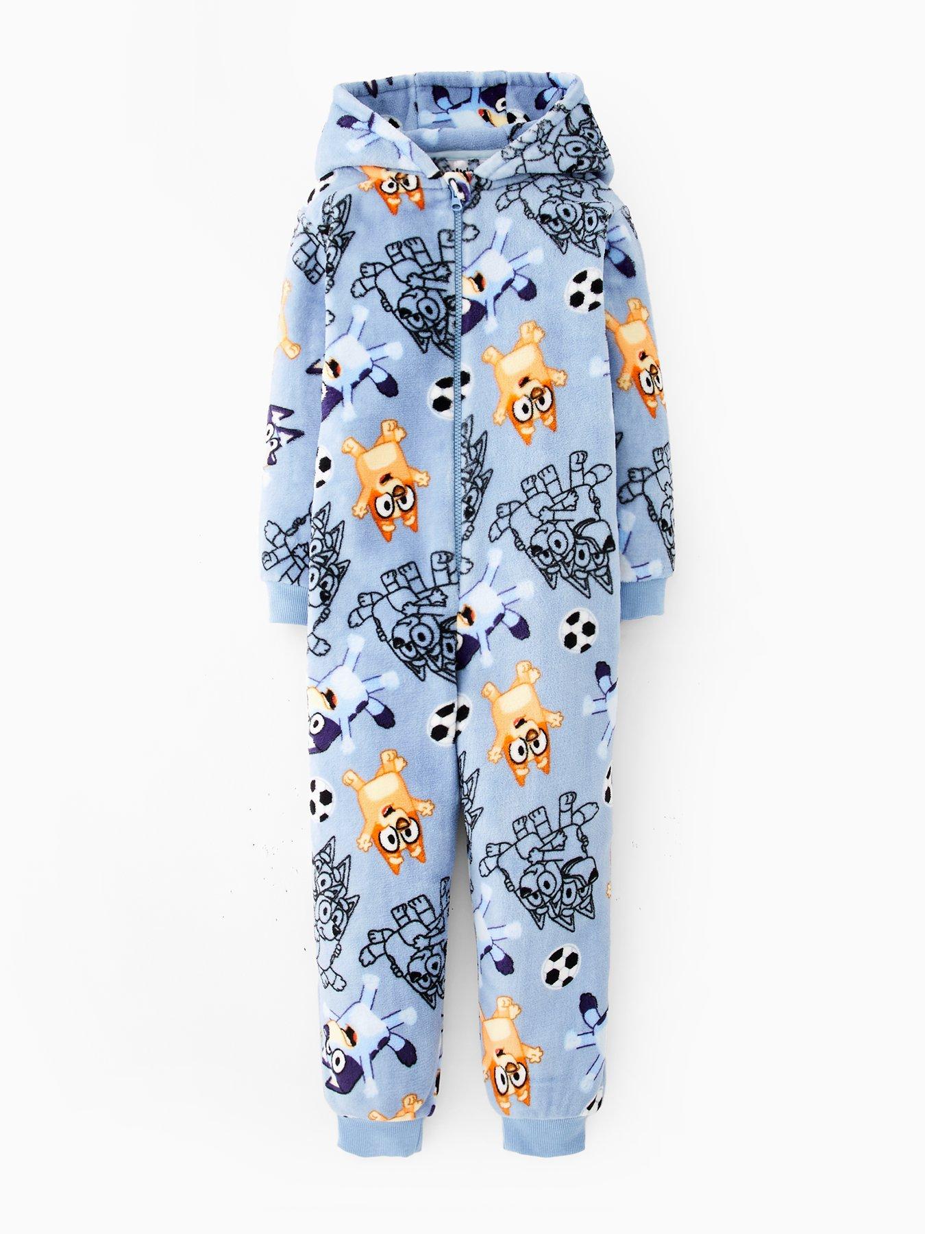 Bluey Fleece All-in-One - Blue