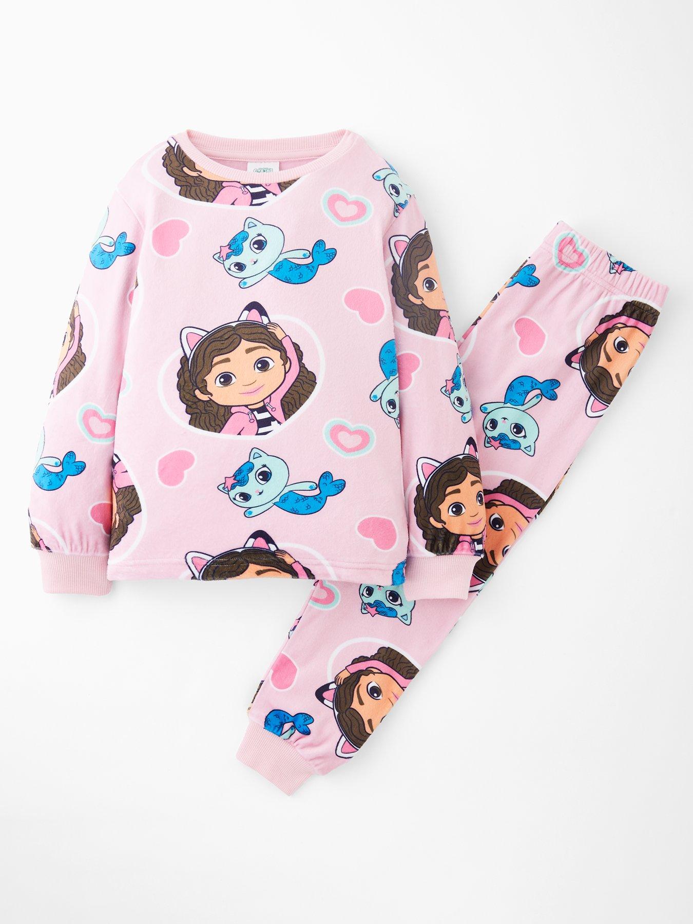 Gabby's Dollhouse Fleece Pyjamas - Purple