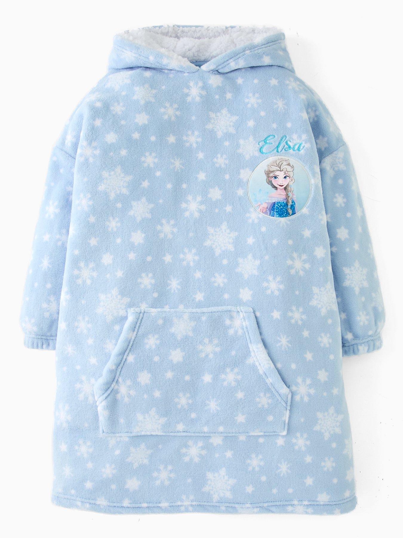 Disney Frozen Fleece Hooded Blanket - Blue
