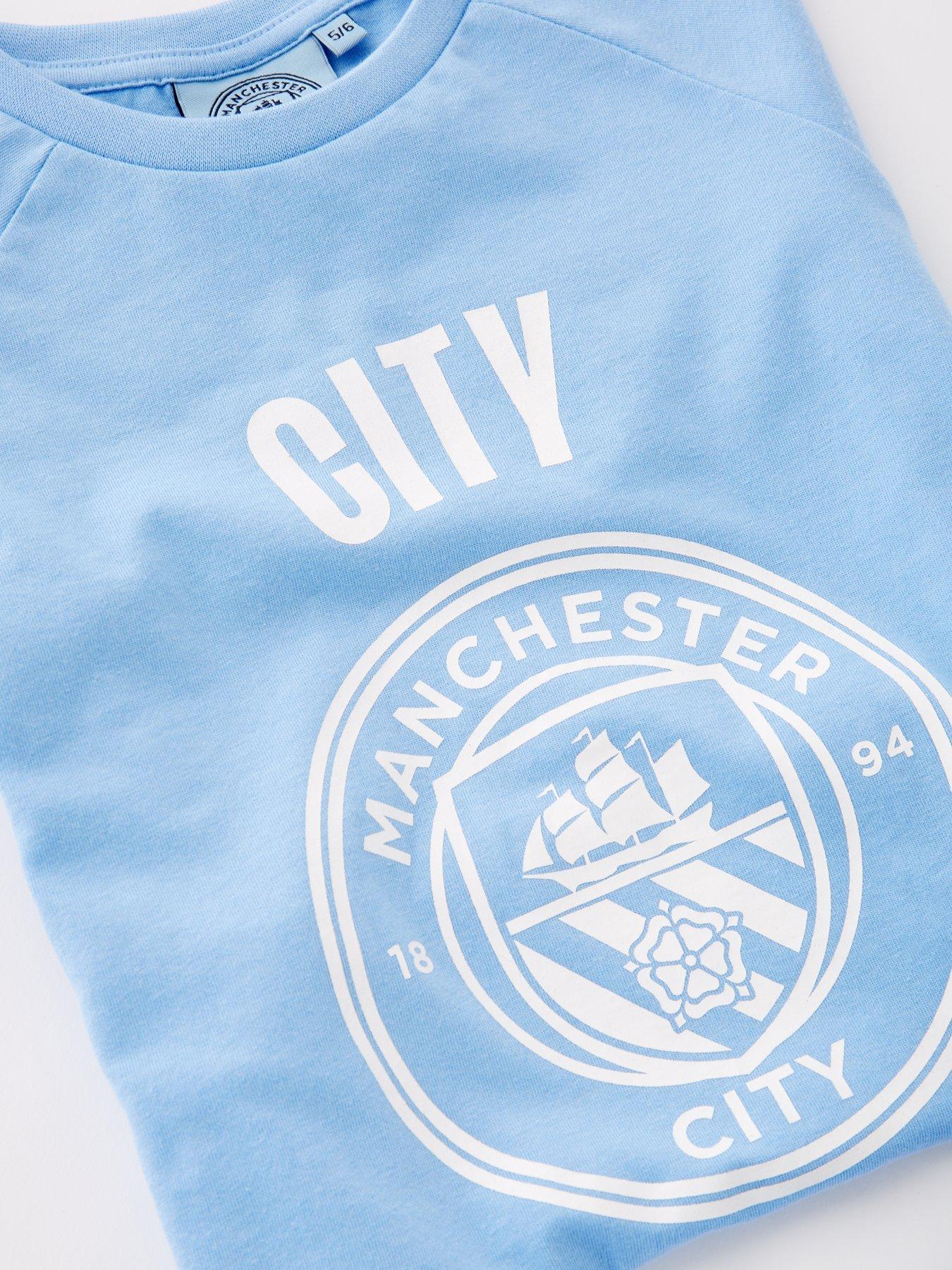 Puma Junior Manchester City voetbalshort Thuis
