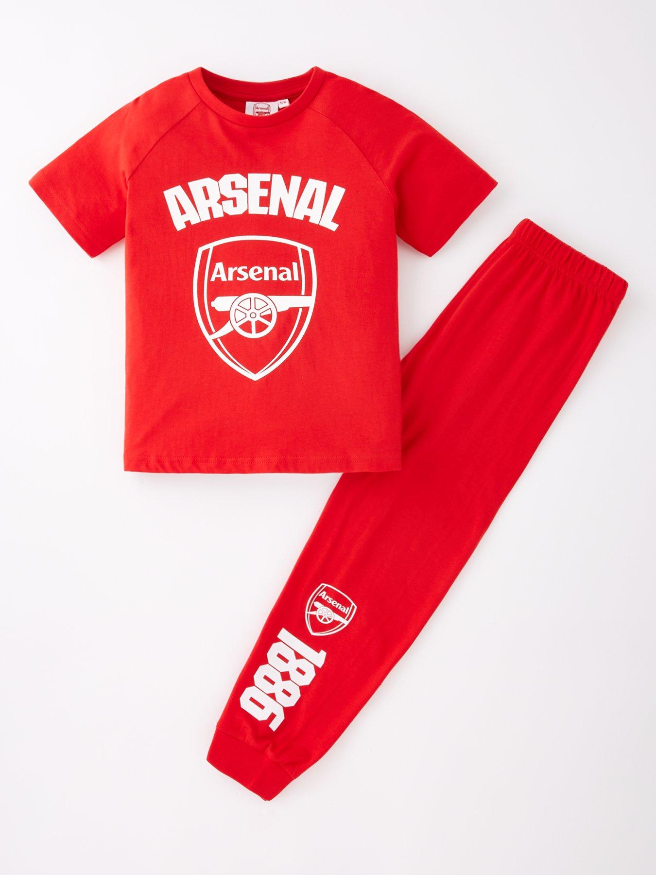 Arsenal FC Football Short Sleeve Pyjamas - Multi