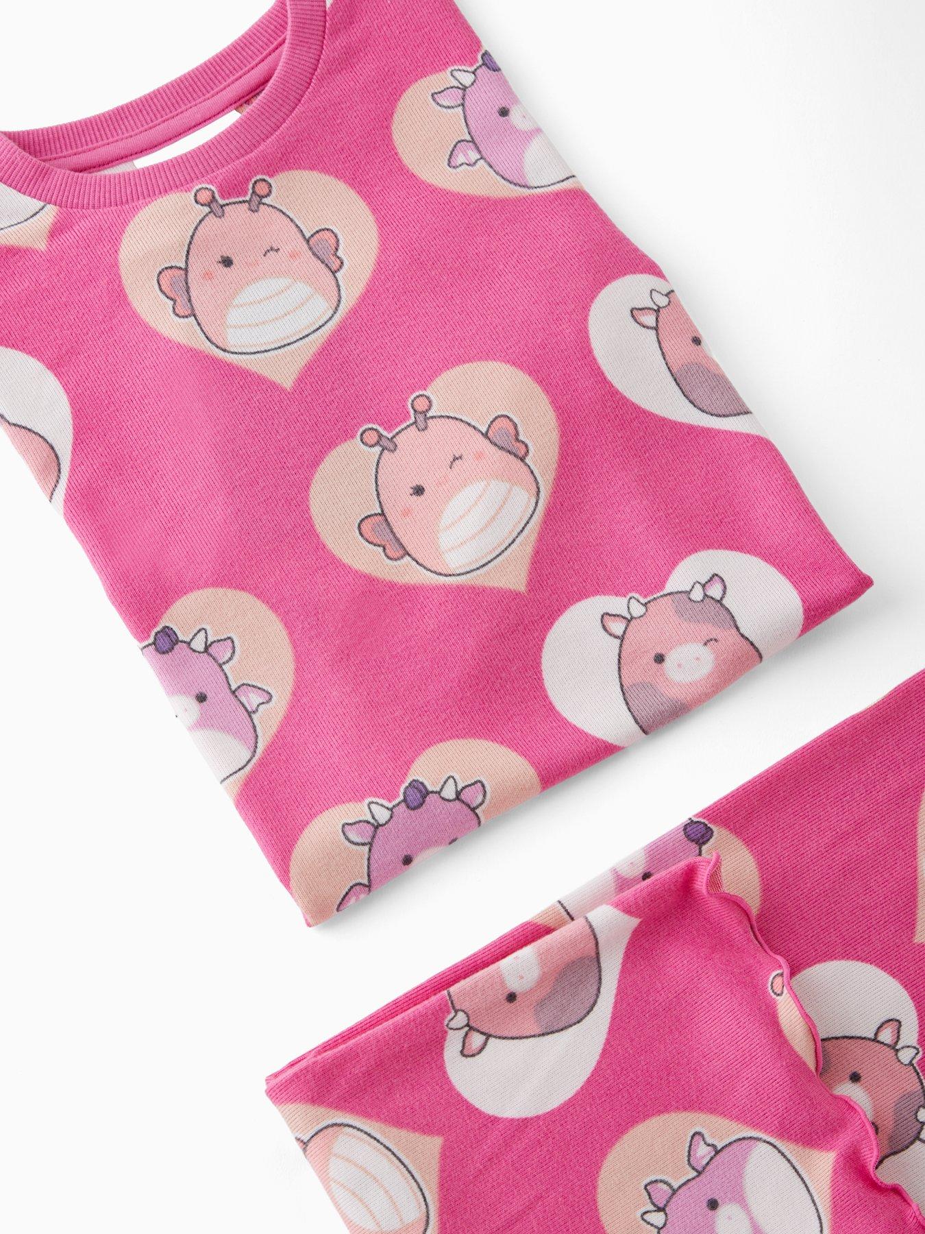 Image 4 of 4 of Squishmallows Snit Pyjamas - Pink