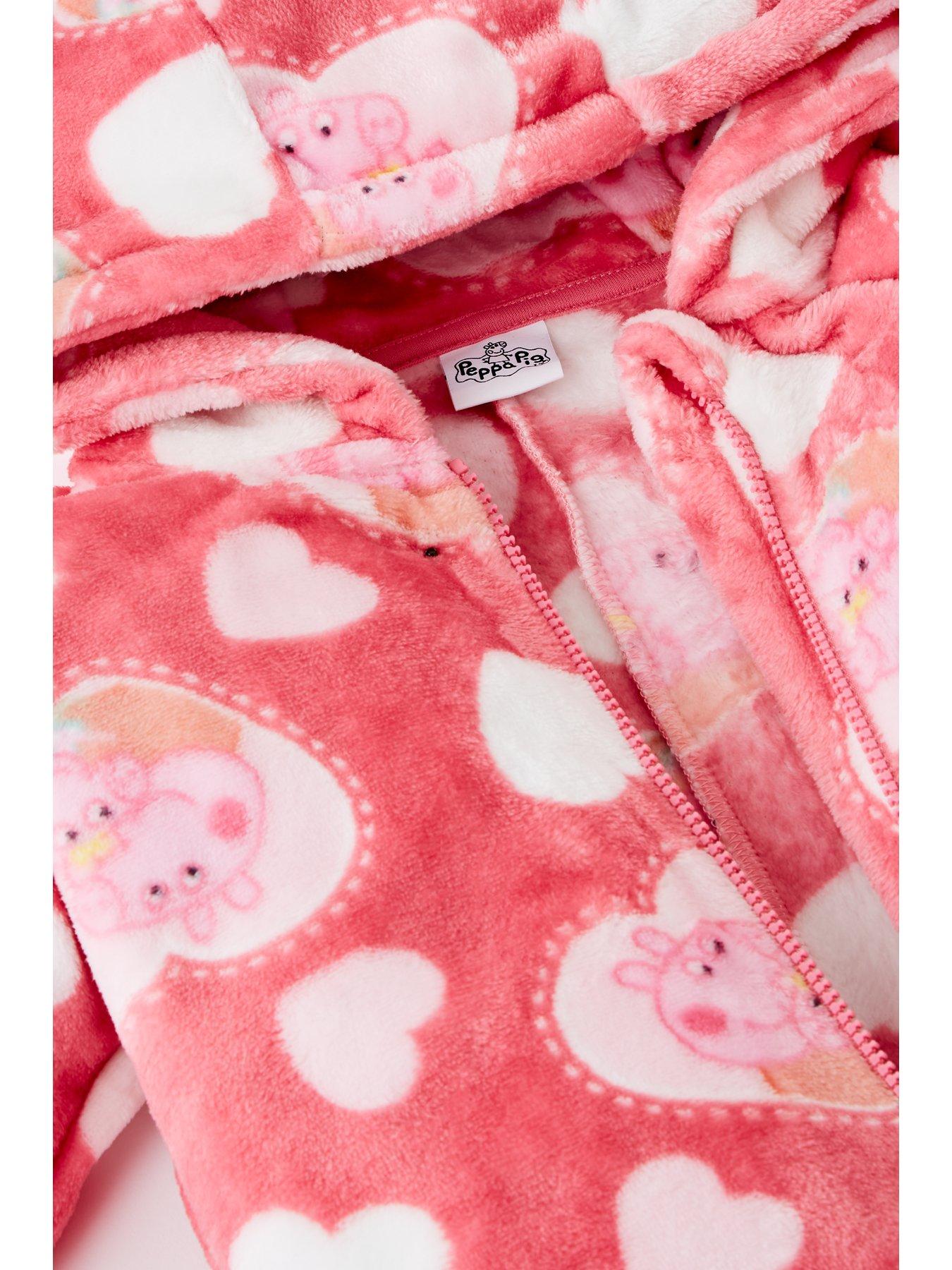 Image 3 of 4 of Peppa Pig Sister Fleece All-in-one - Pink
