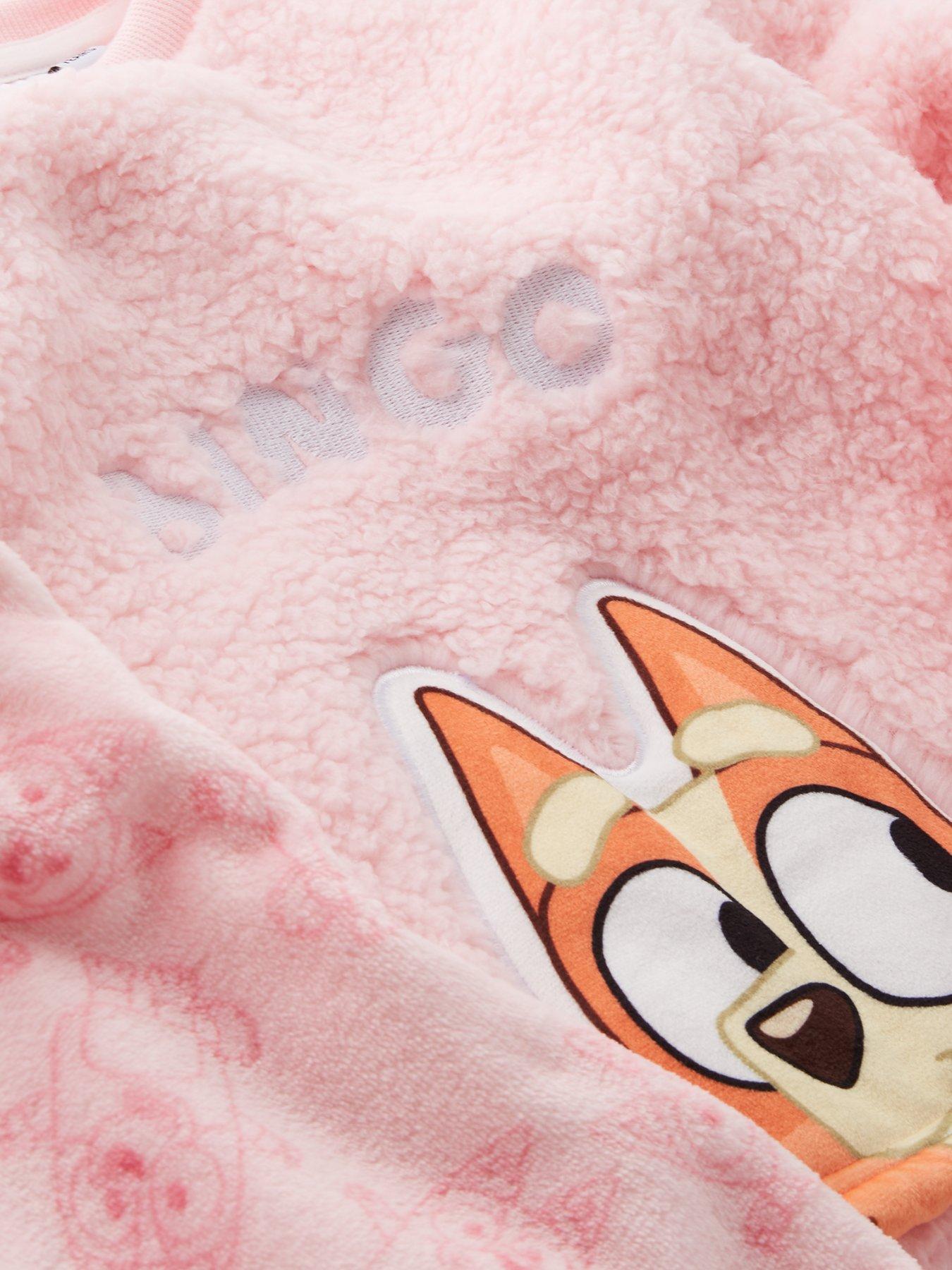 Image 3 of 4 of Bluey Bingo Fleece Pyjamas - Pink