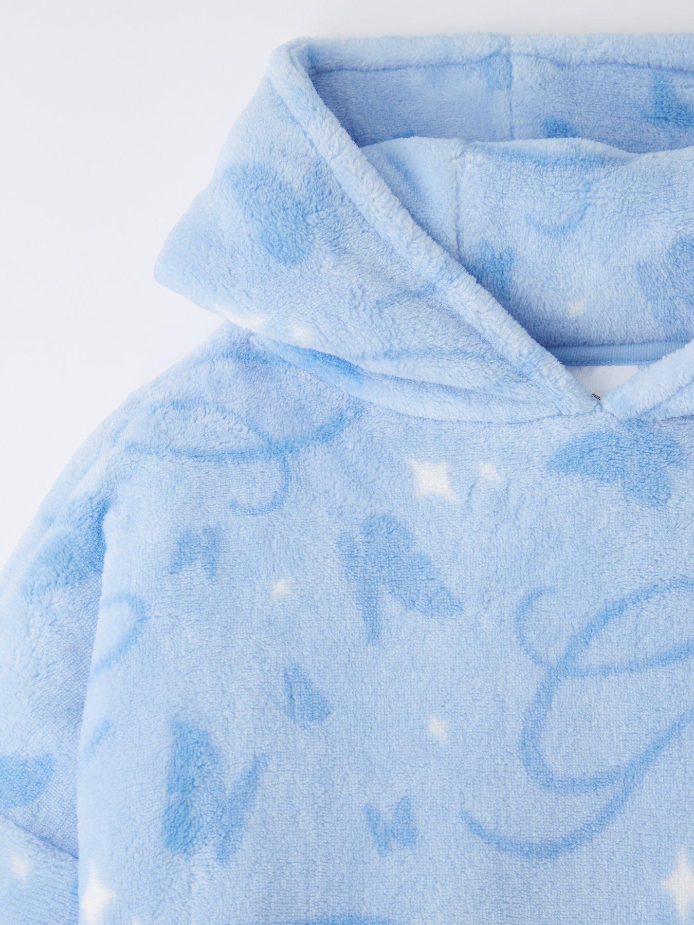 Image 3 of 4 of Wicked Glenda Hooded Blanket - Blue