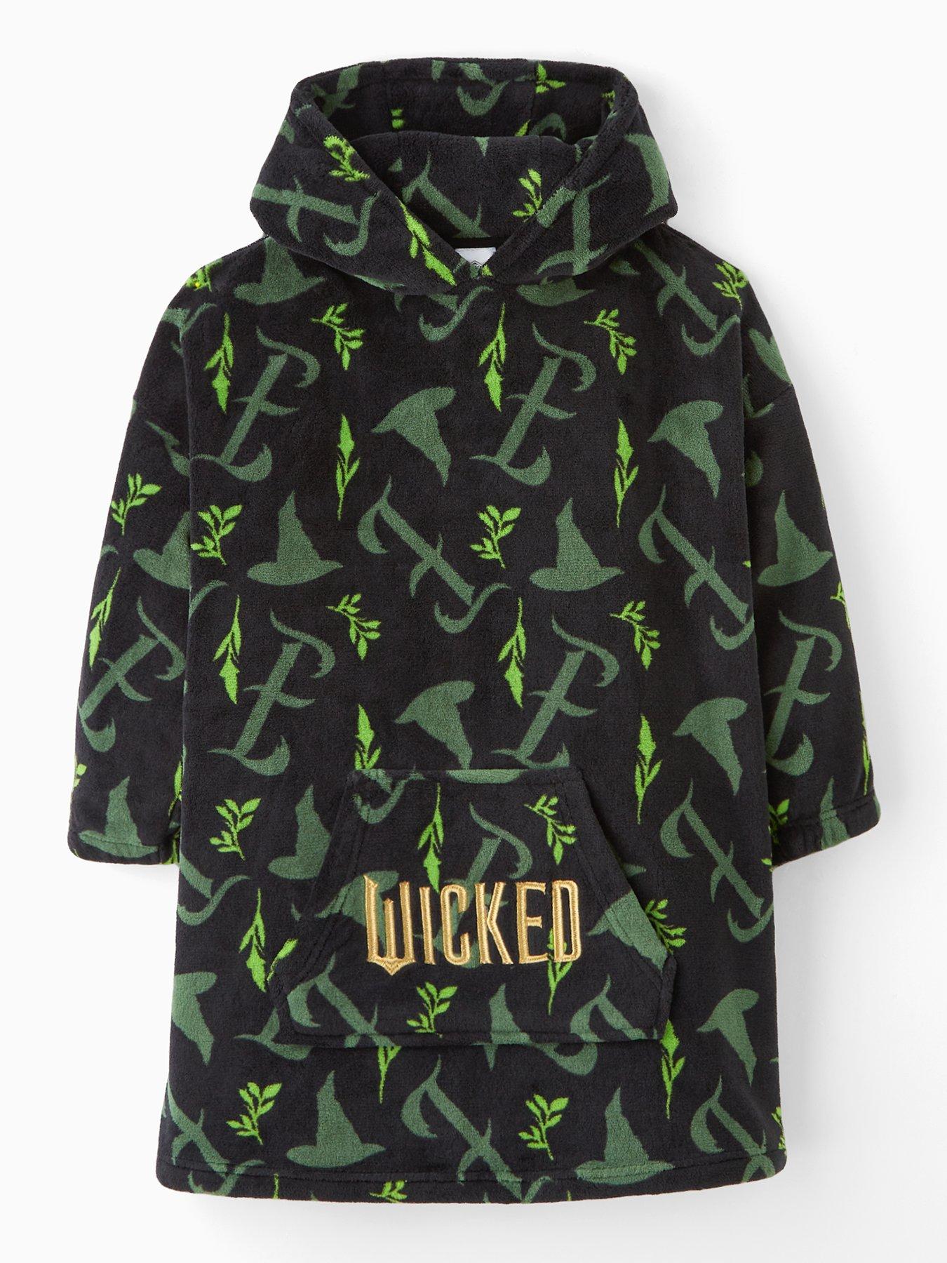 Wicked Elphaba Hooded Blanket - Green