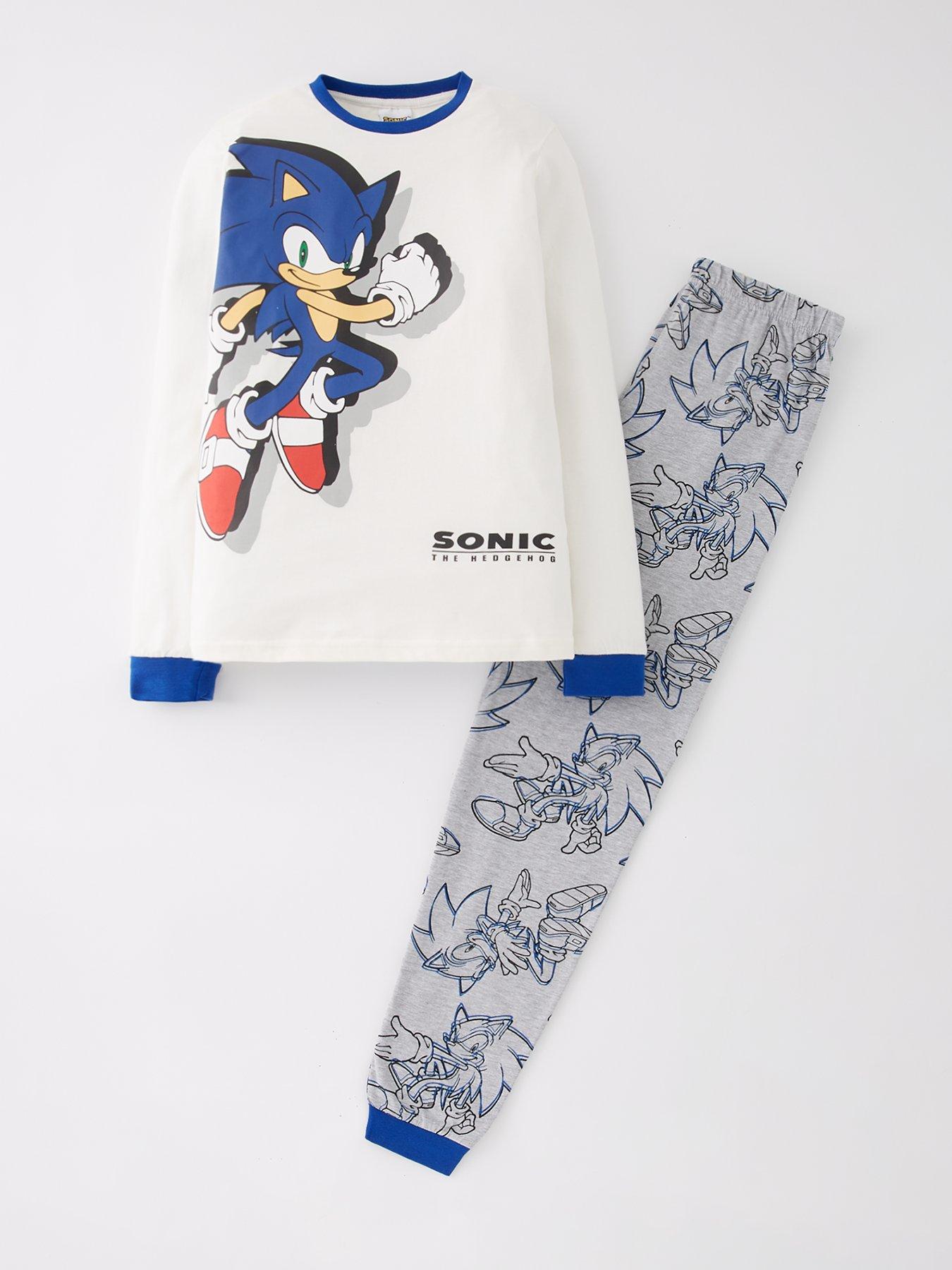 Sonic the Hedgehog Long Sleeve Pyjamas - Off White