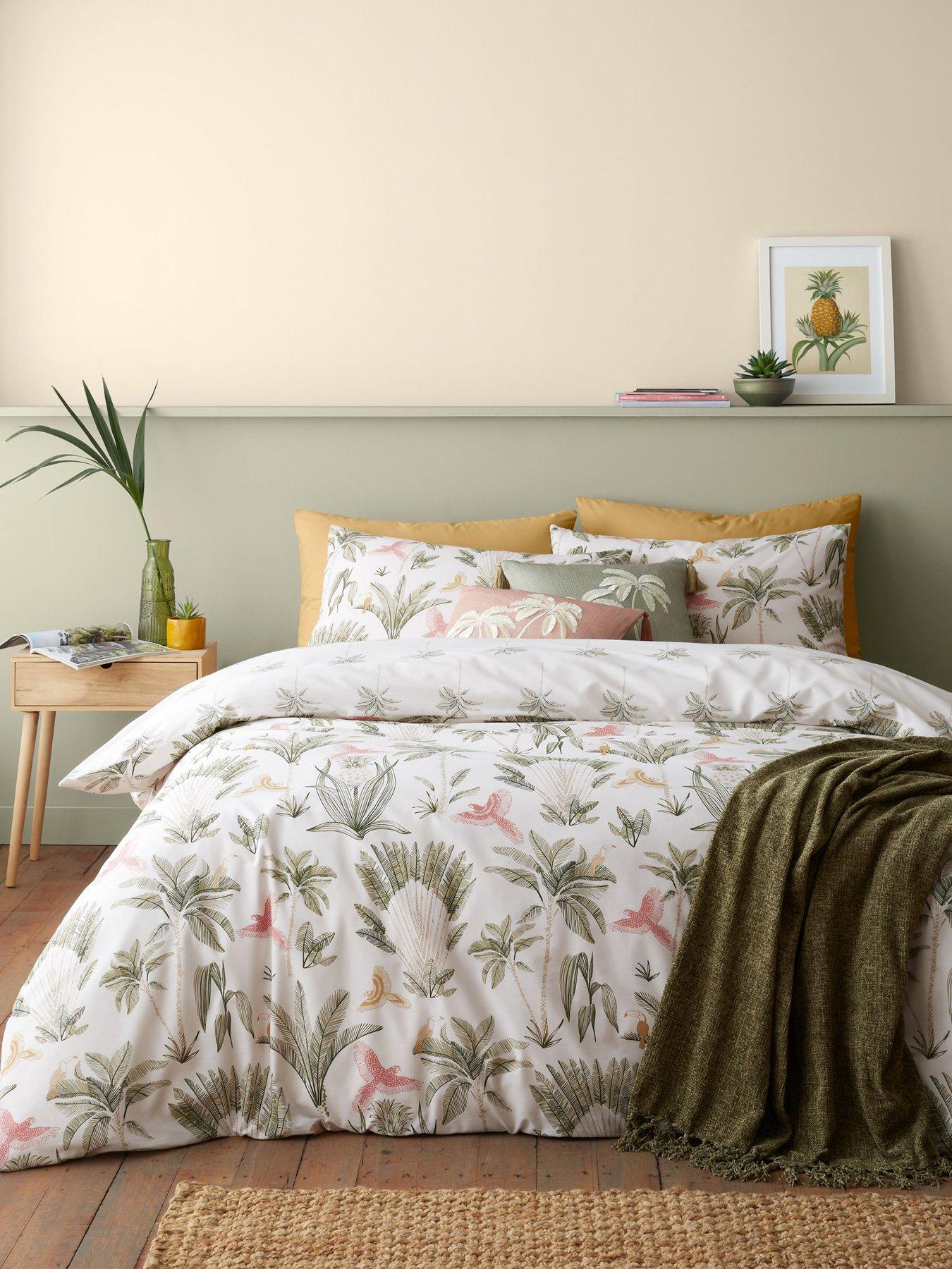 Catherine Lansfield Paradiso Palm Duvet Cover Set