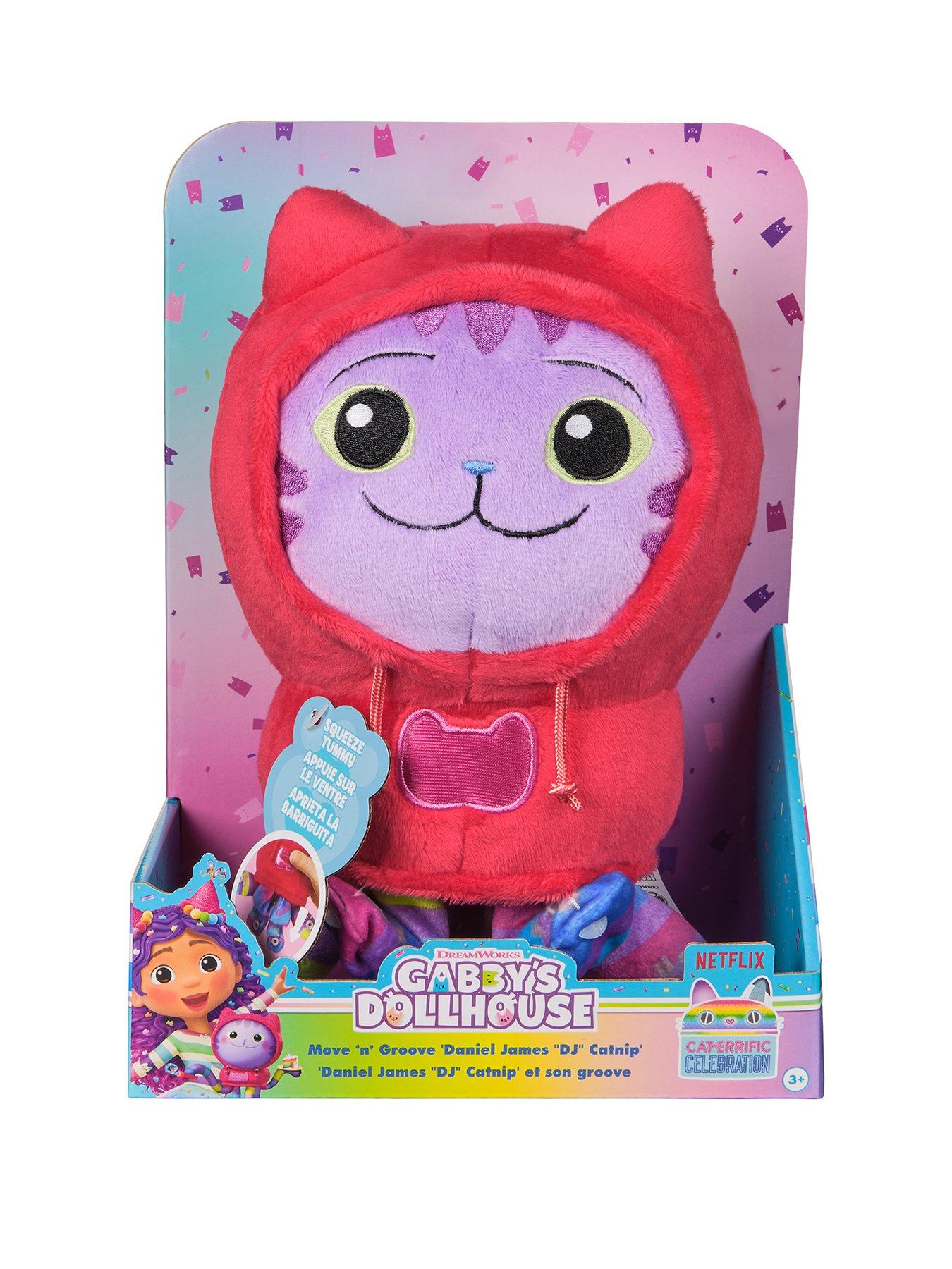 Gabby'S Dollhouse Deluxe Plush Dj Catnip