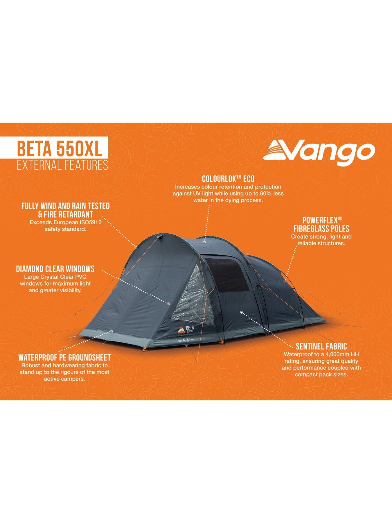 Image 4 of 8 of Vango Beta 550XL Tent
