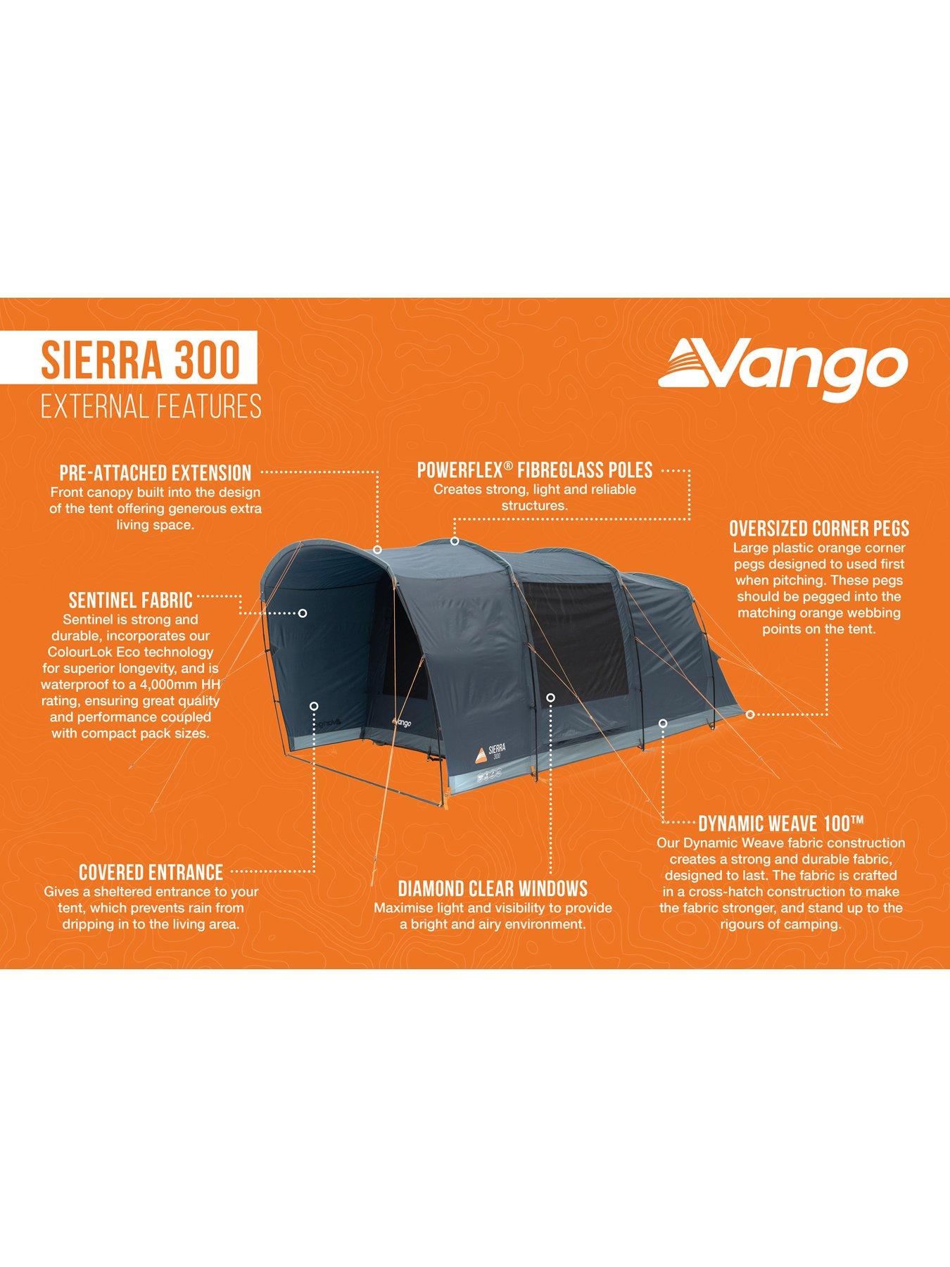 Image 4 of 8 of Vango Sierra 300 Tent