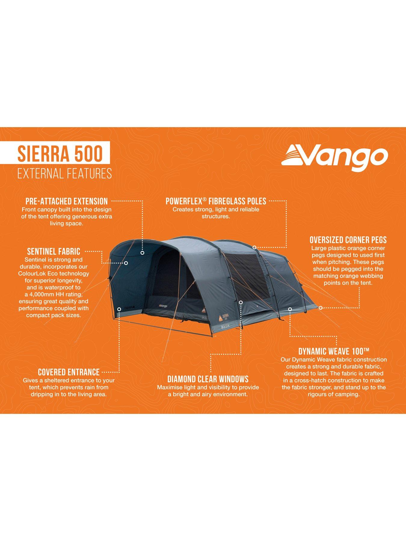 Image 4 of 8 of Vango Sierra 500 Tent