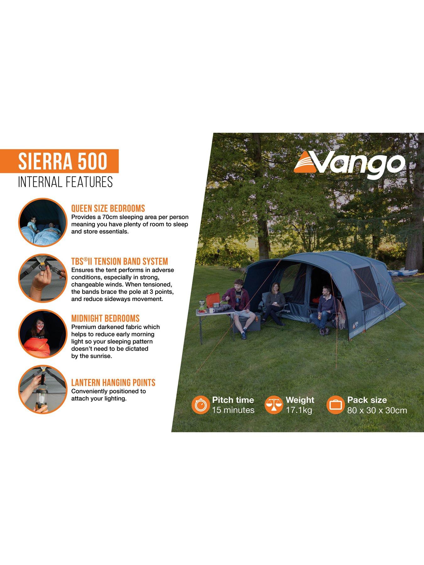 Image 5 of 8 of Vango Sierra 500 Tent