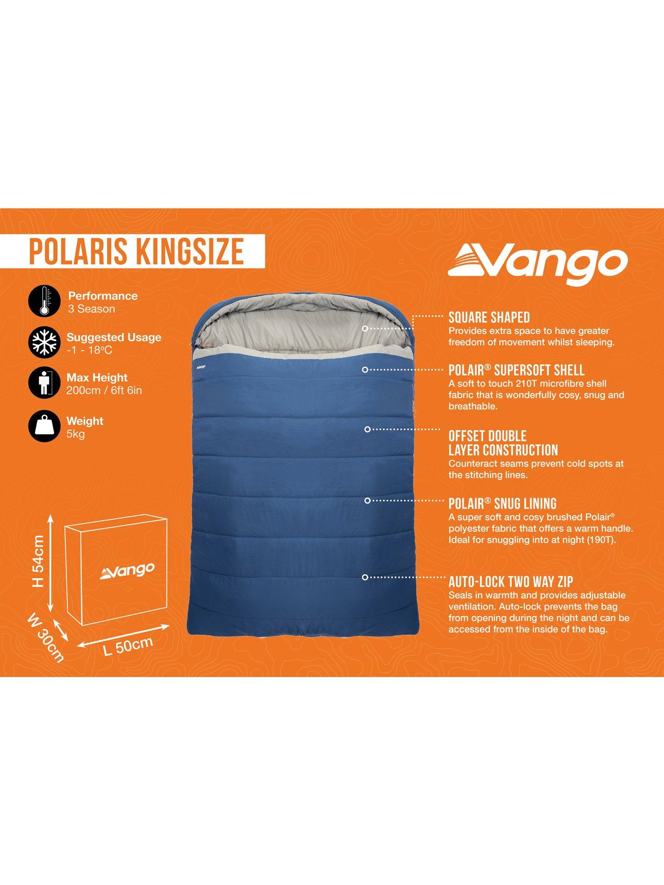 Image 3 of 7 of Vango Polaris Kingsize Sleeping Bag
