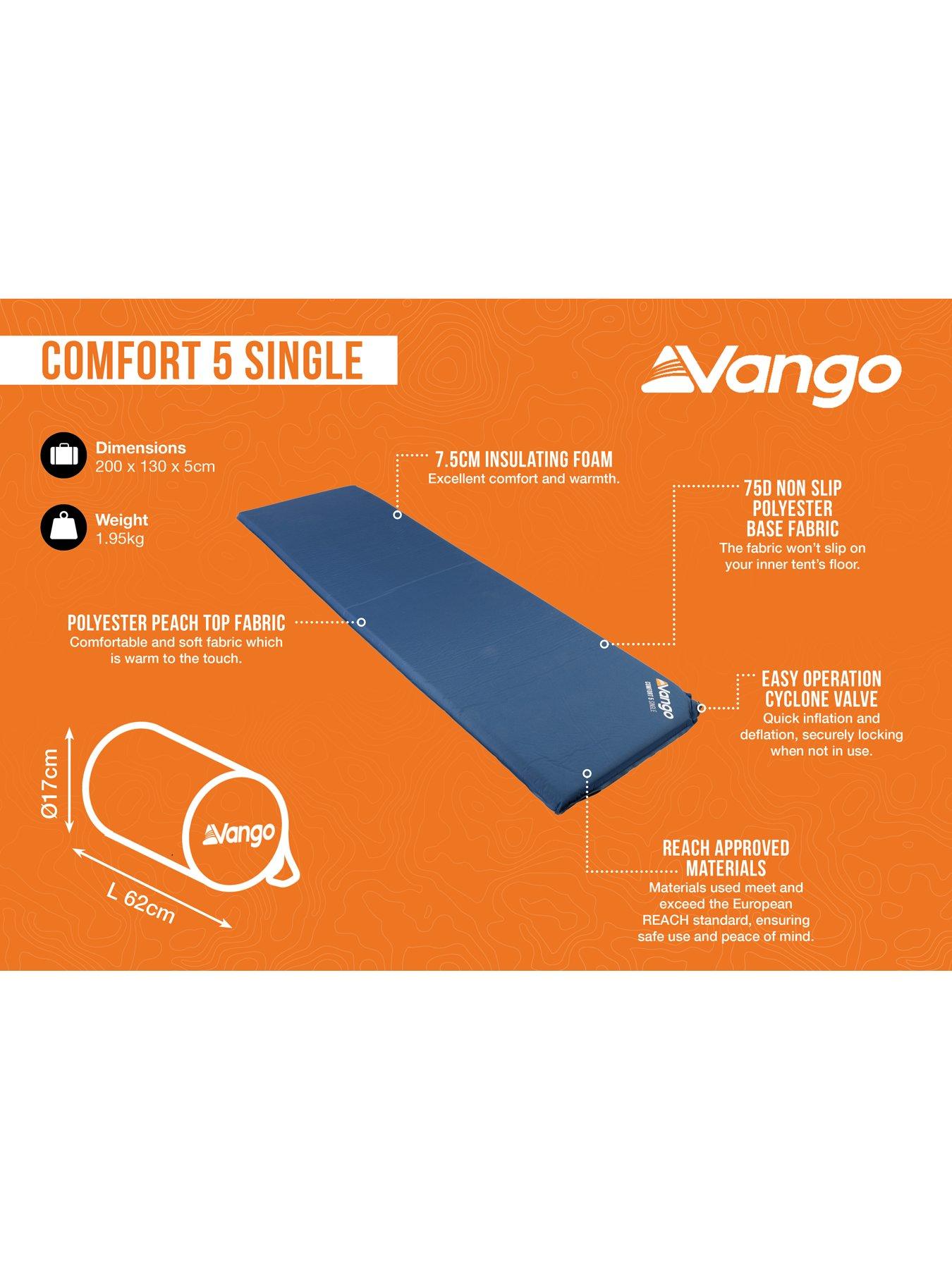 Image 4 of 7 of Vango Comfort 5 Single Sleeping Mat