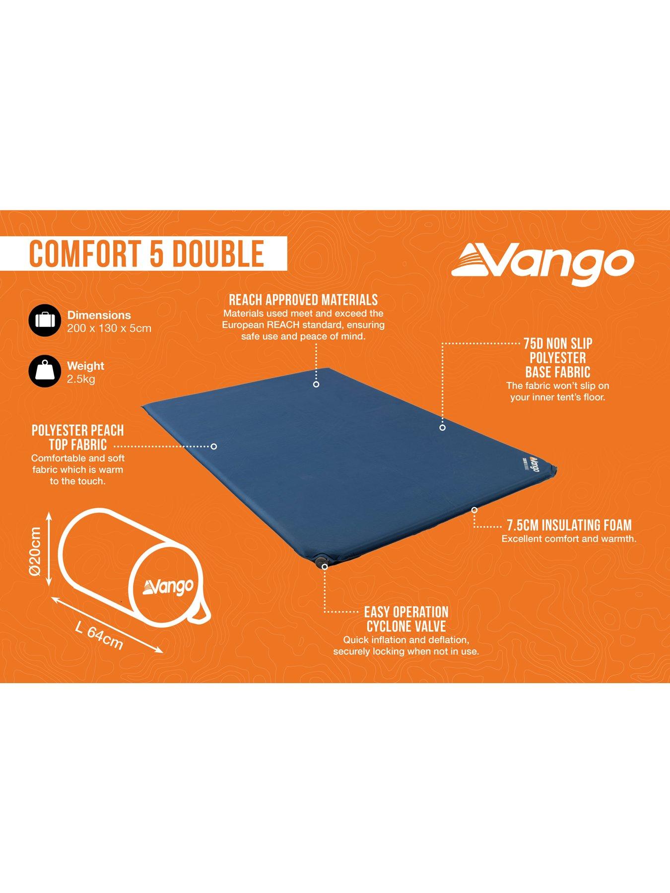 Vango Comfort Self Inflating Double Vango Comfort Double Sleeping