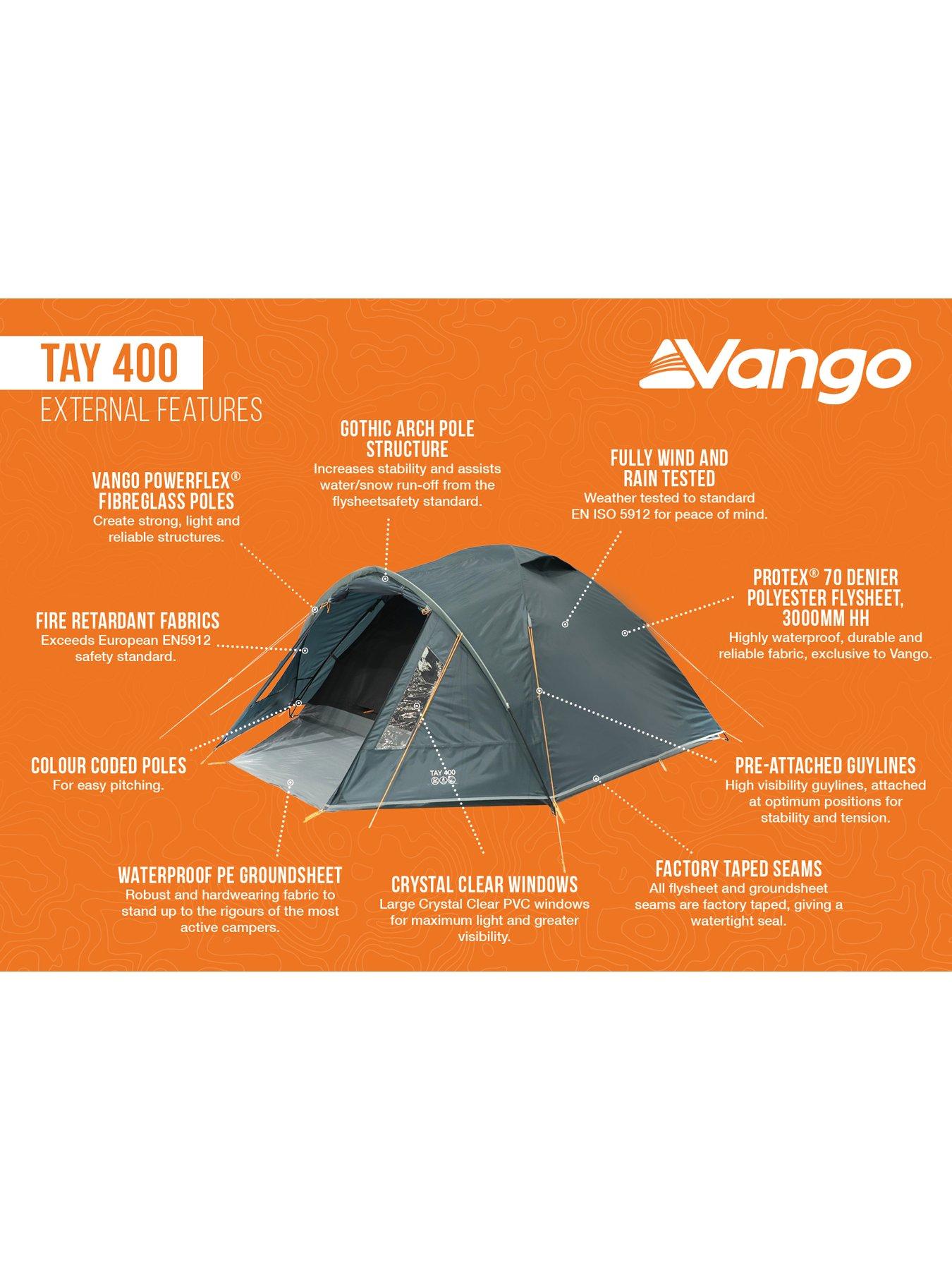 Image 4 of 8 of Vango Tay 400 Tent