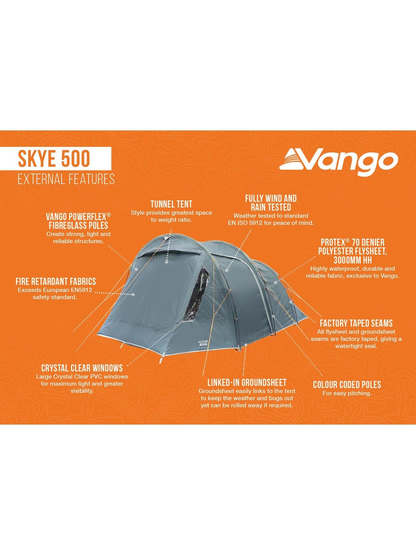 Image 3 of 8 of Vango Skye 500 Tent