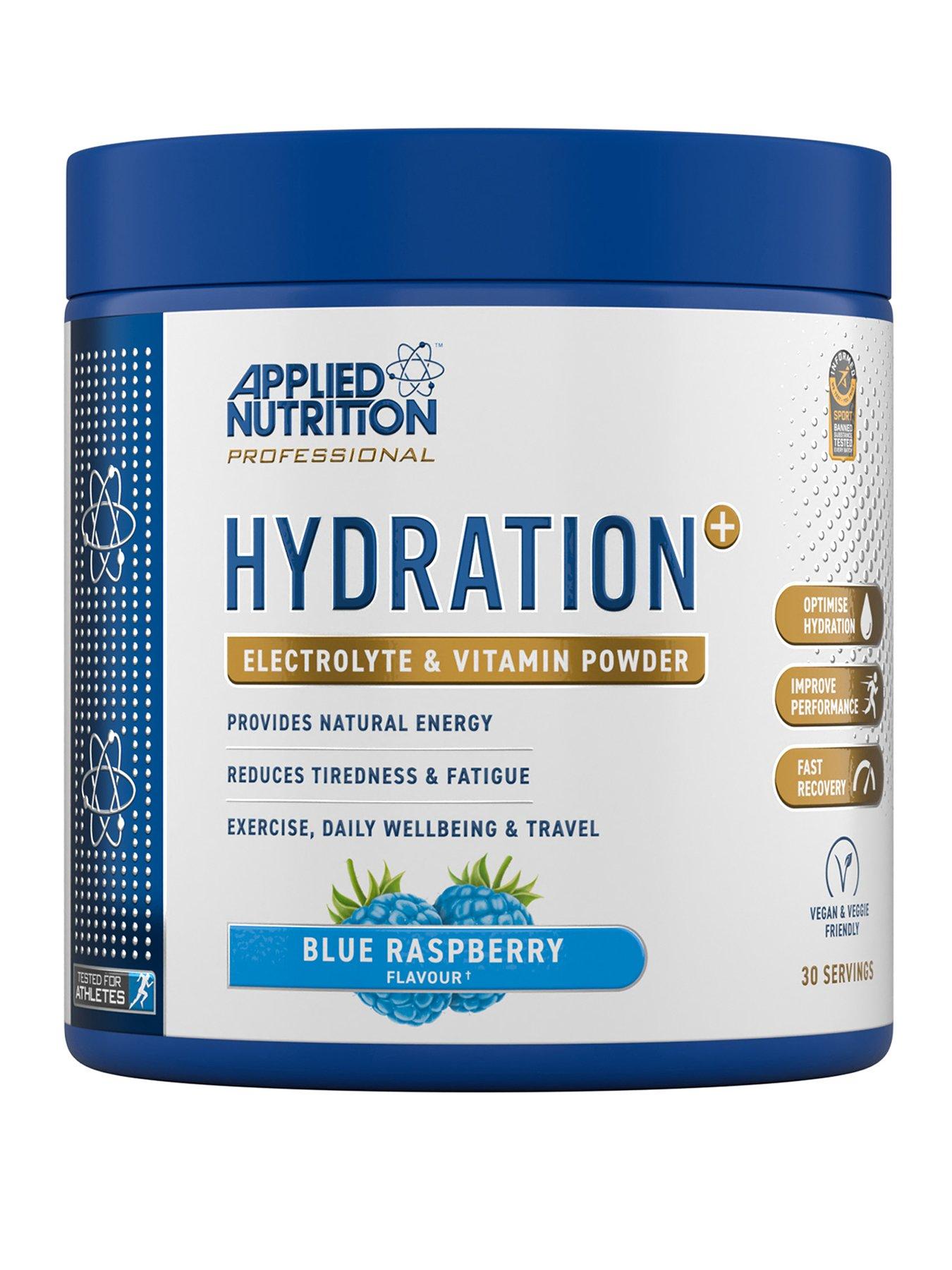 Image 1 of 2 of Applied Nutrition Hydration+ Complete Electrolyte and Vitamin Powder - Blue Raspberry