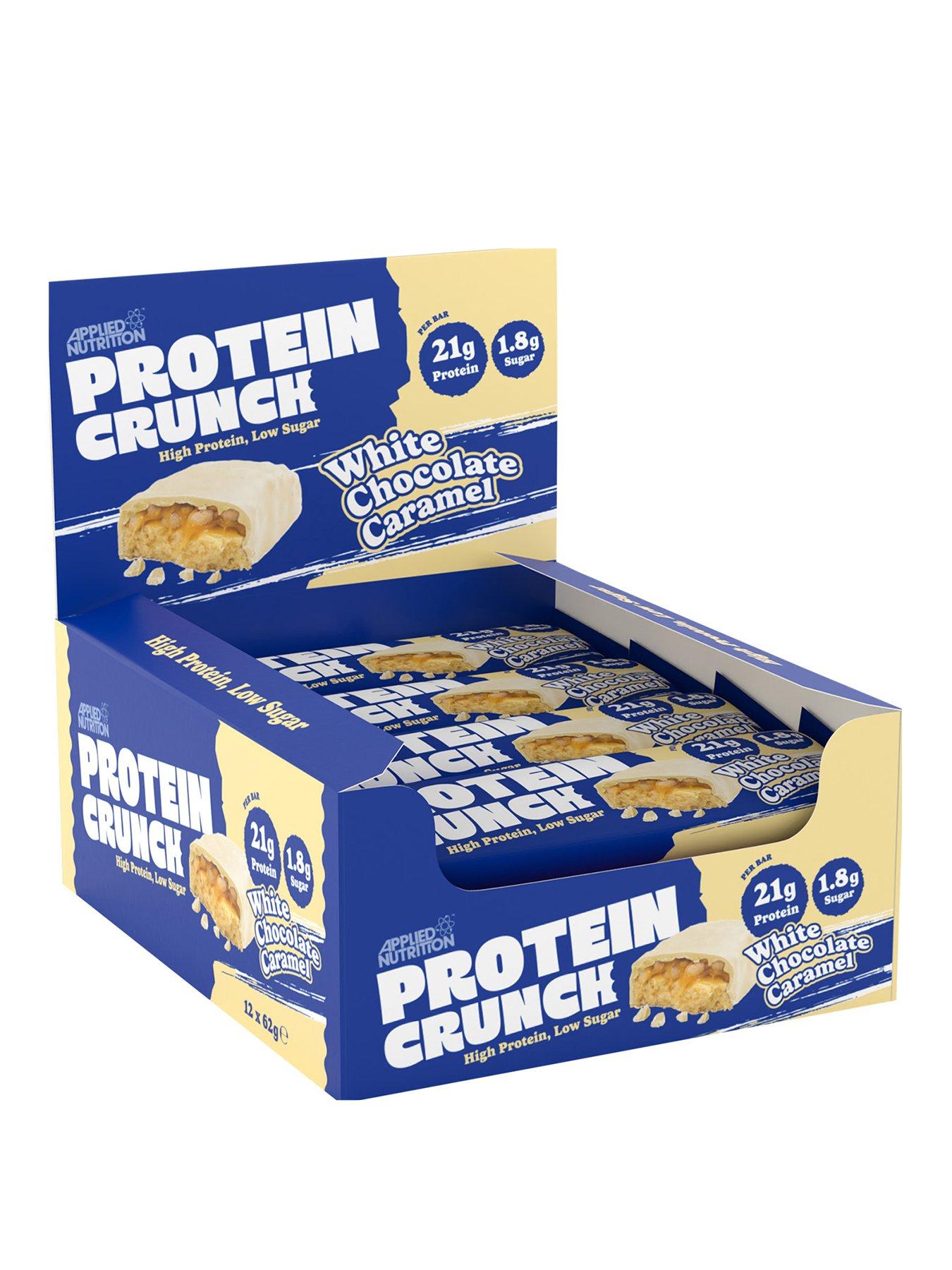 Image 1 of 2 of Applied Nutrition Protein Crunch White Chocolate Caramel (12 x 62g&nbsp;bars)