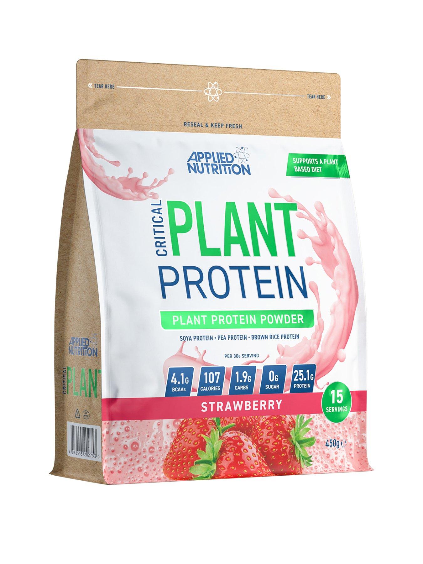 undefined Critical Plant Protein 450g - 15 Servings - Strawberry Flavour