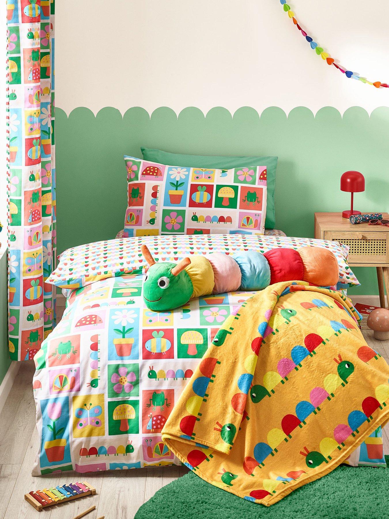 Catherine Lansfield Curious Caterpillar Duvet Cover Set