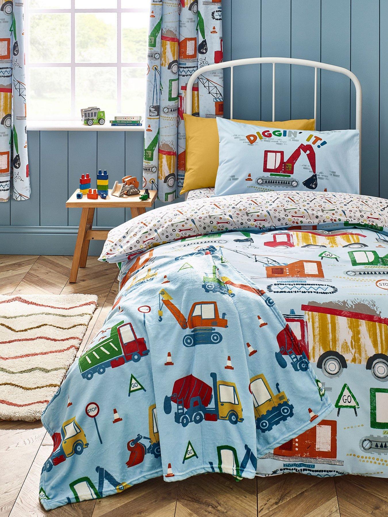 Catherine Lansfield Digger Dreams Duvet Cover Set Very