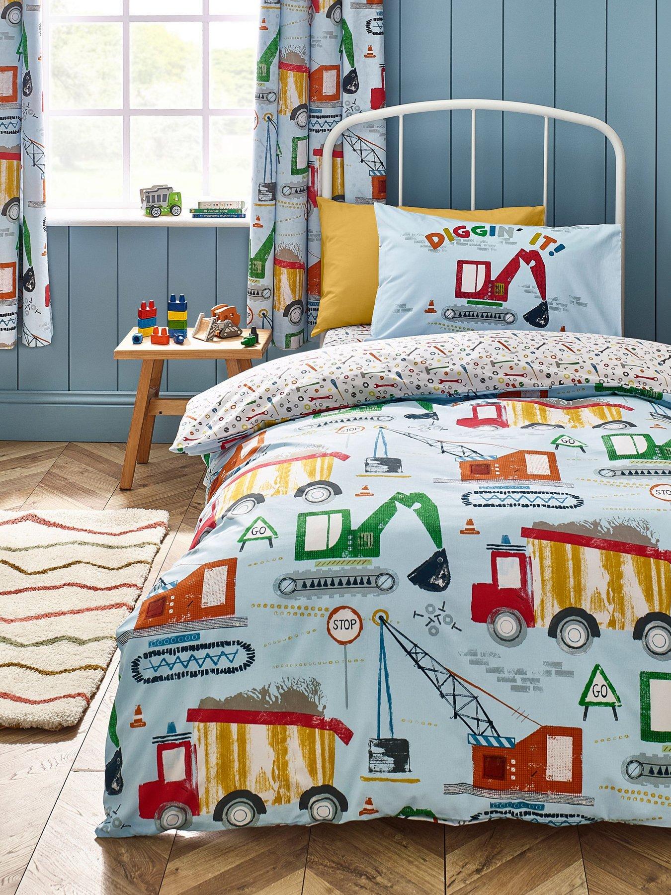 Image 3 of 6 of Catherine Lansfield Digger Dreams Duvet Cover Set