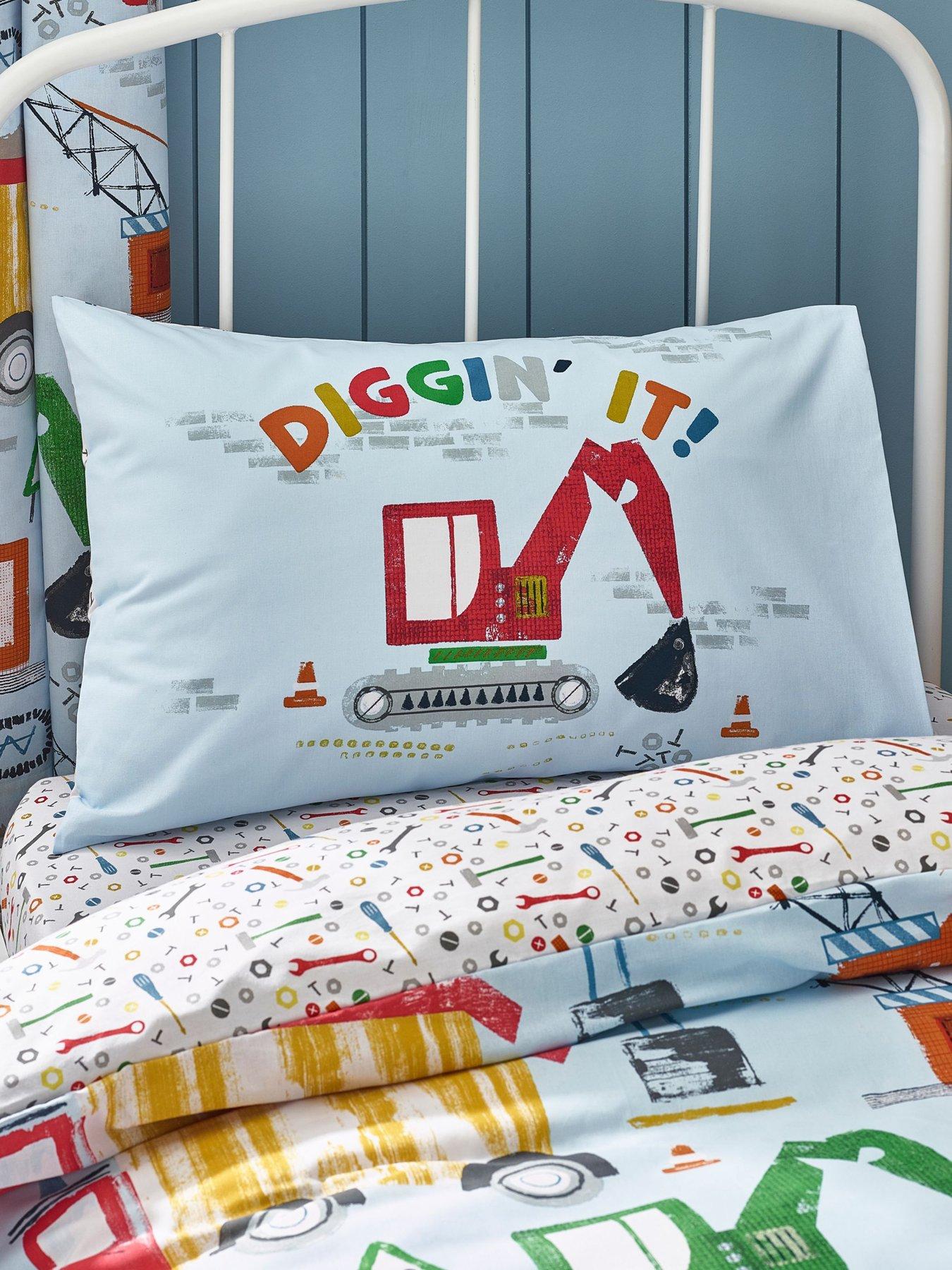 Image 5 of 6 of Catherine Lansfield Digger Dreams Duvet Cover Set