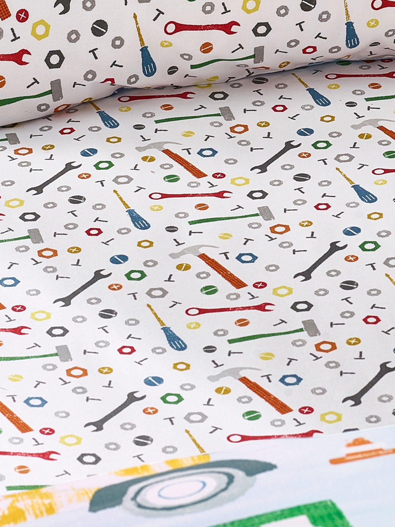 Image 3 of 3 of Catherine Lansfield Digger Dreams Fitted Sheet