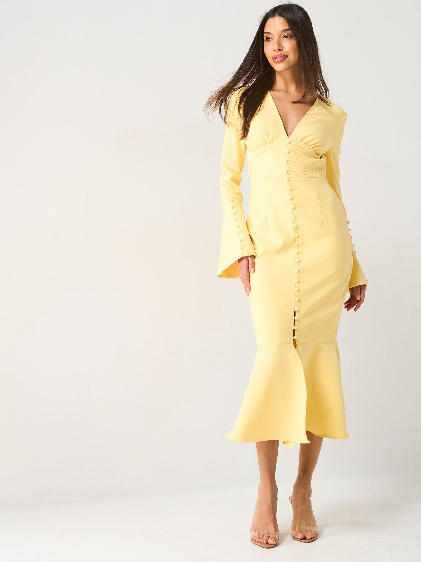 lavish alice green scuba dress Green Chiffon Selena Maxi Dress