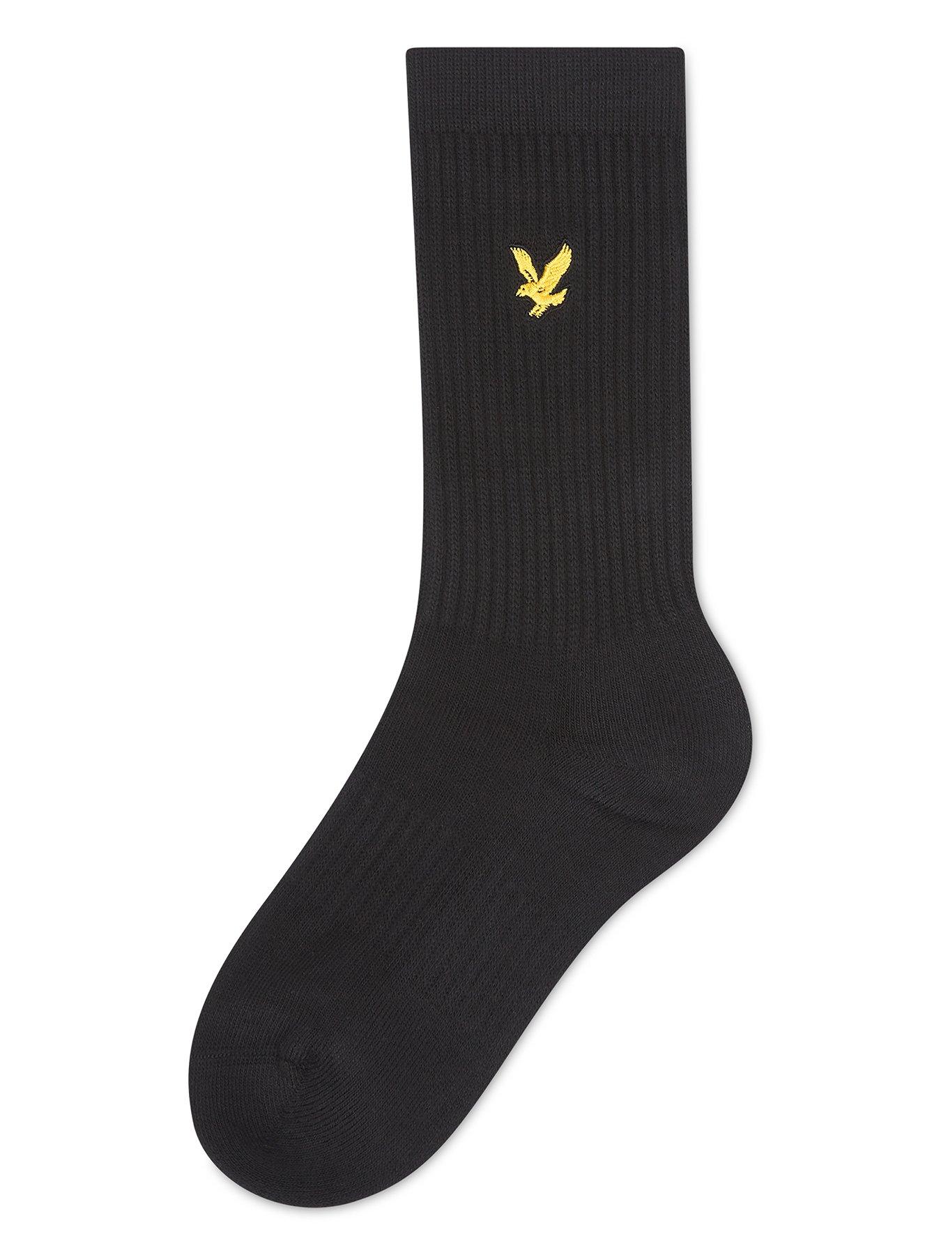Image 2 of 2 of Lyle & Scott Boys 3 Pack Sports Socks - Black