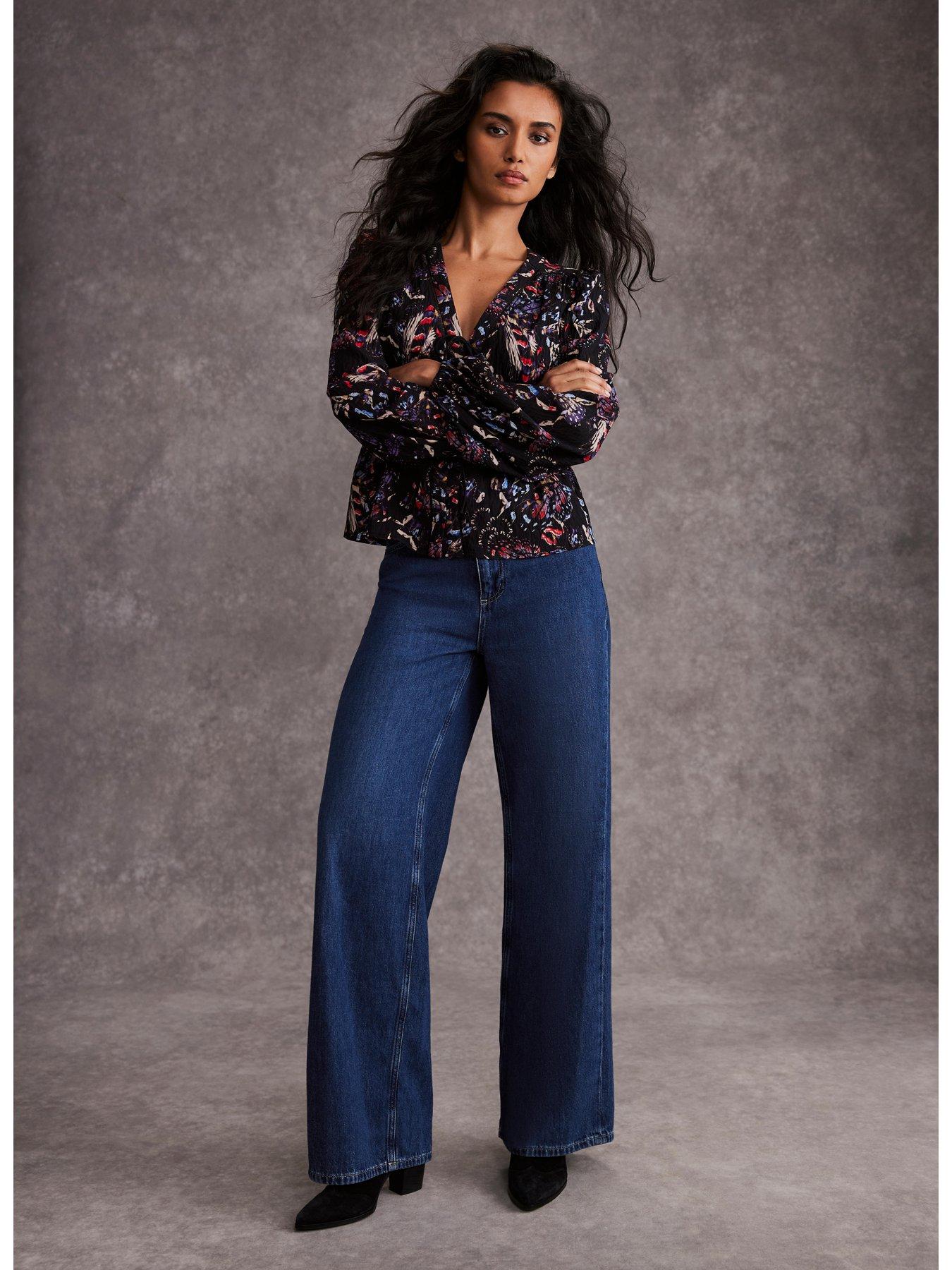Sought After Tie Back Top Print Latte