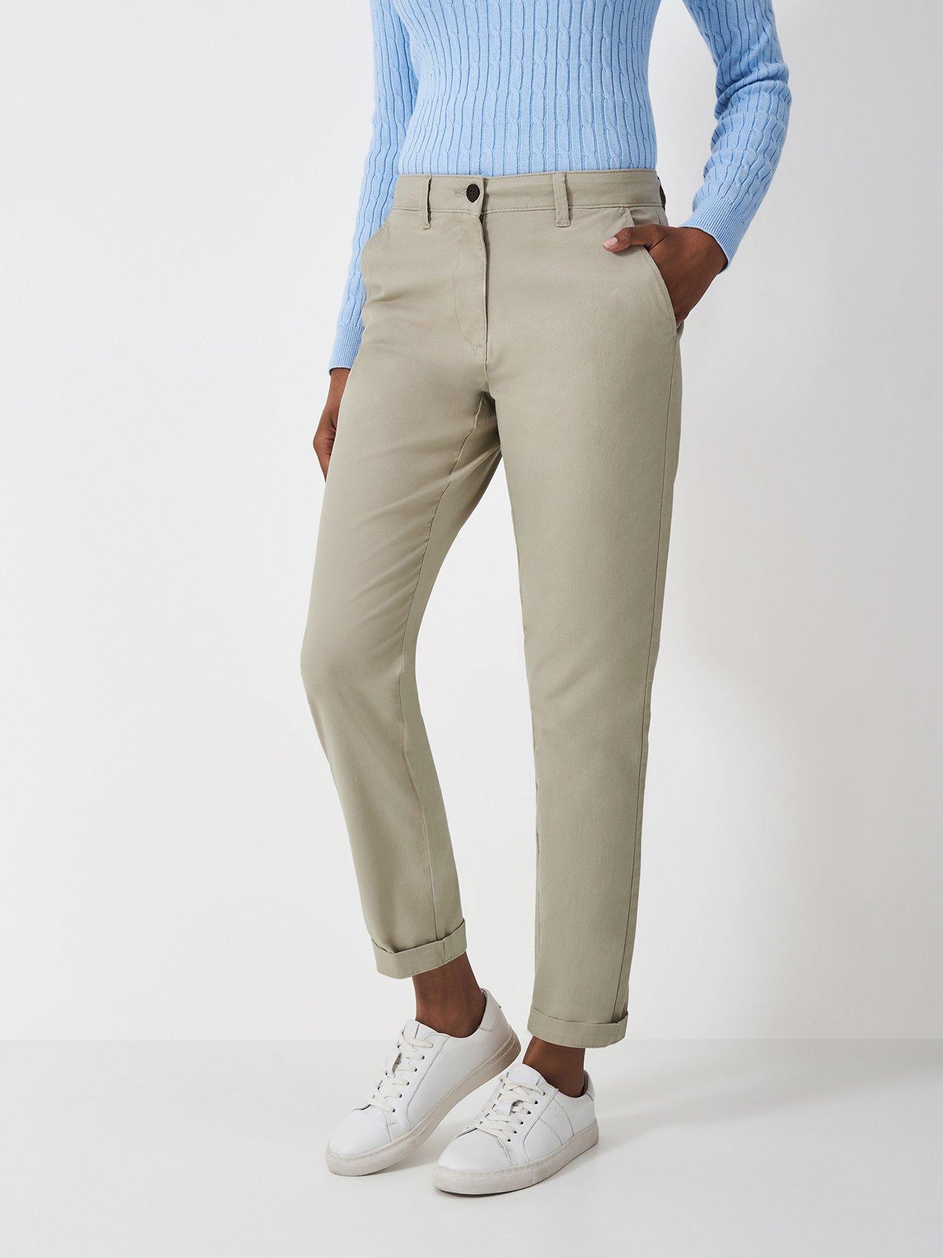 undefined Salcombe Chino Trouser - Cream