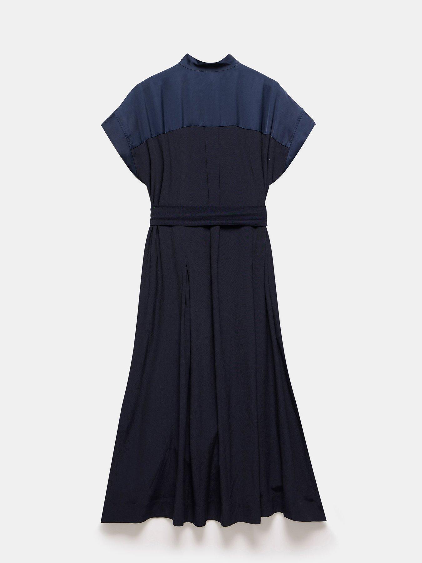 Image 6 of 6 of Mint Velvet Utility Midi Dress - Navy