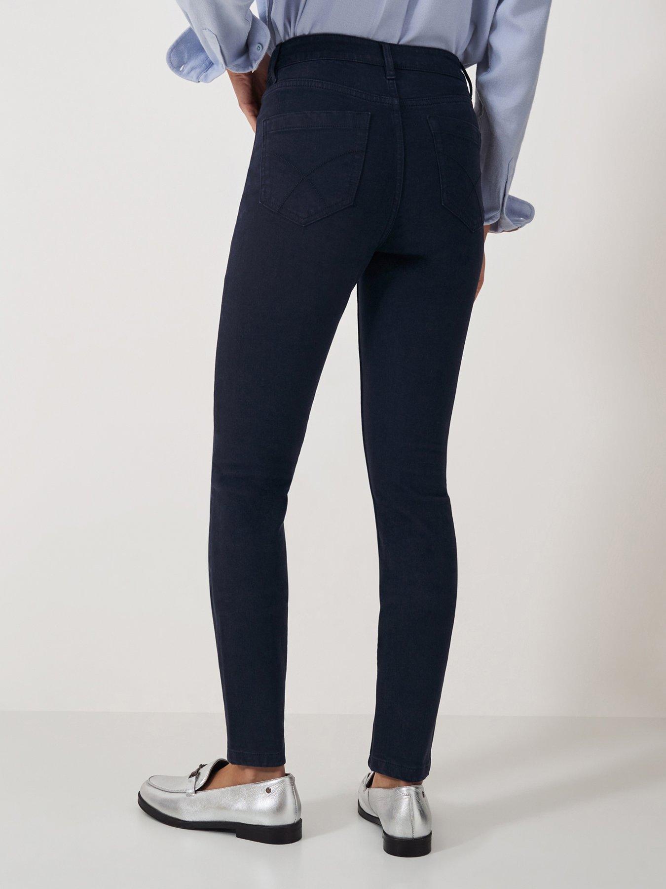 Image 2 of 5 of Crew Clothing Garment Dyed Jean - Navy
