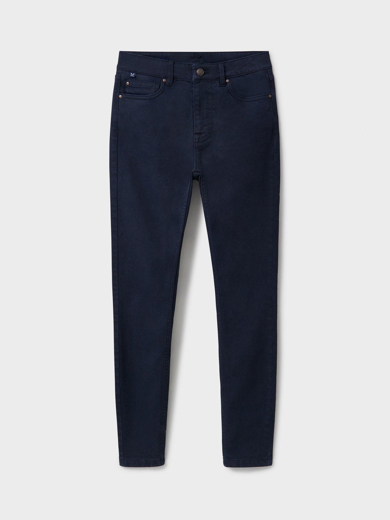 Image 5 of 5 of Crew Clothing Garment Dyed Jean - Navy