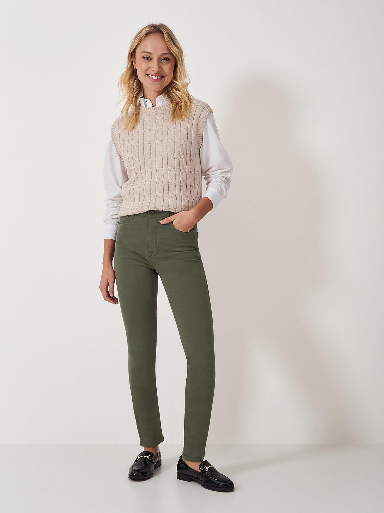 undefined Garment Dyed Jeans - Khaki