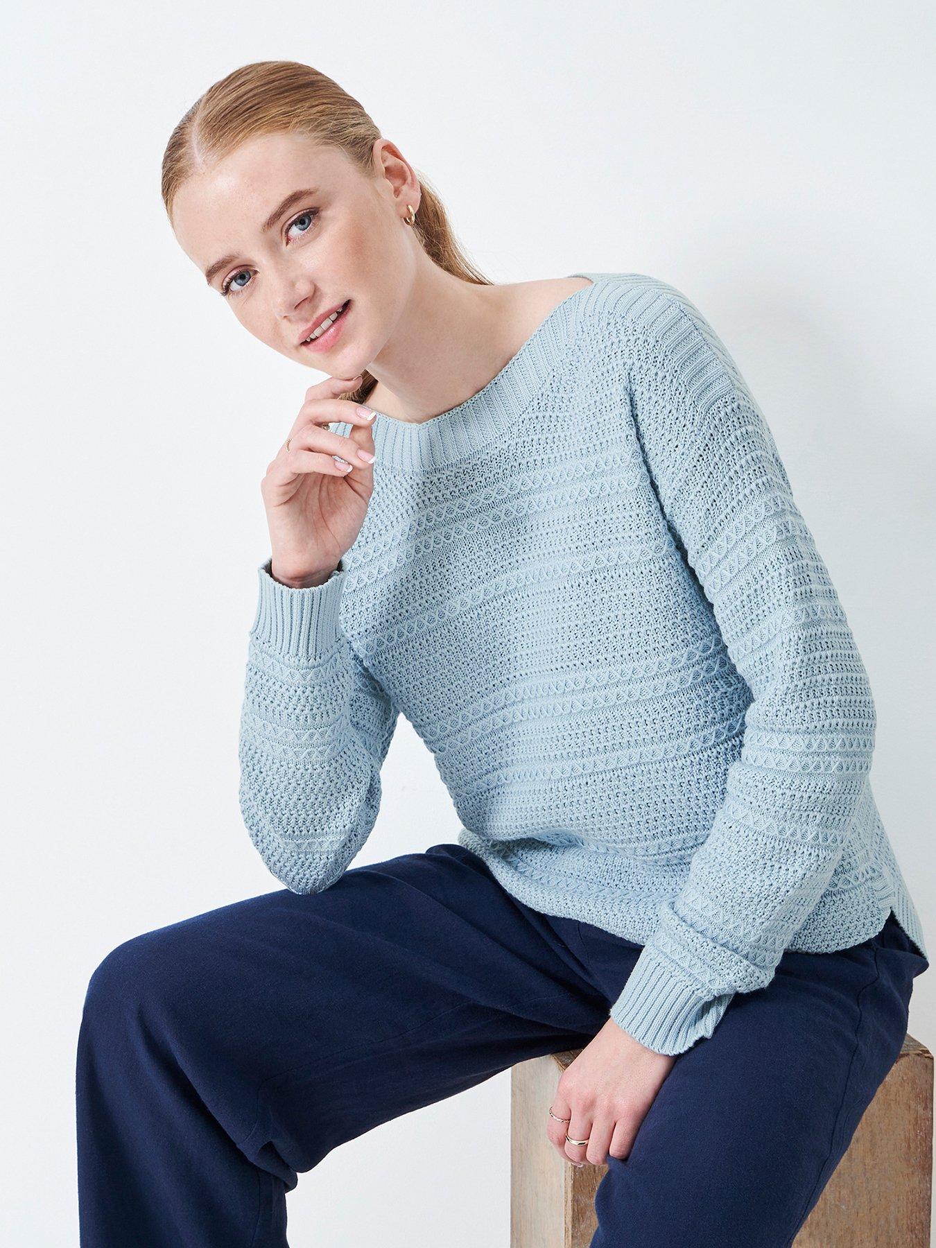 undefined Stitch Detail Jumper - Blue