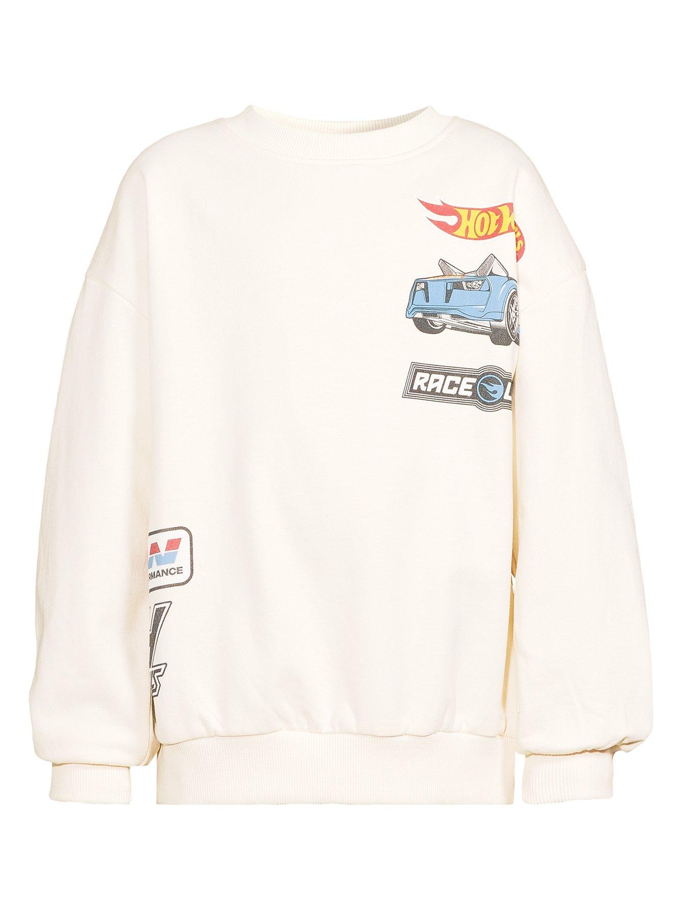 Image 5 of 5 of Hot Wheels Graphic Print Sweater - Black