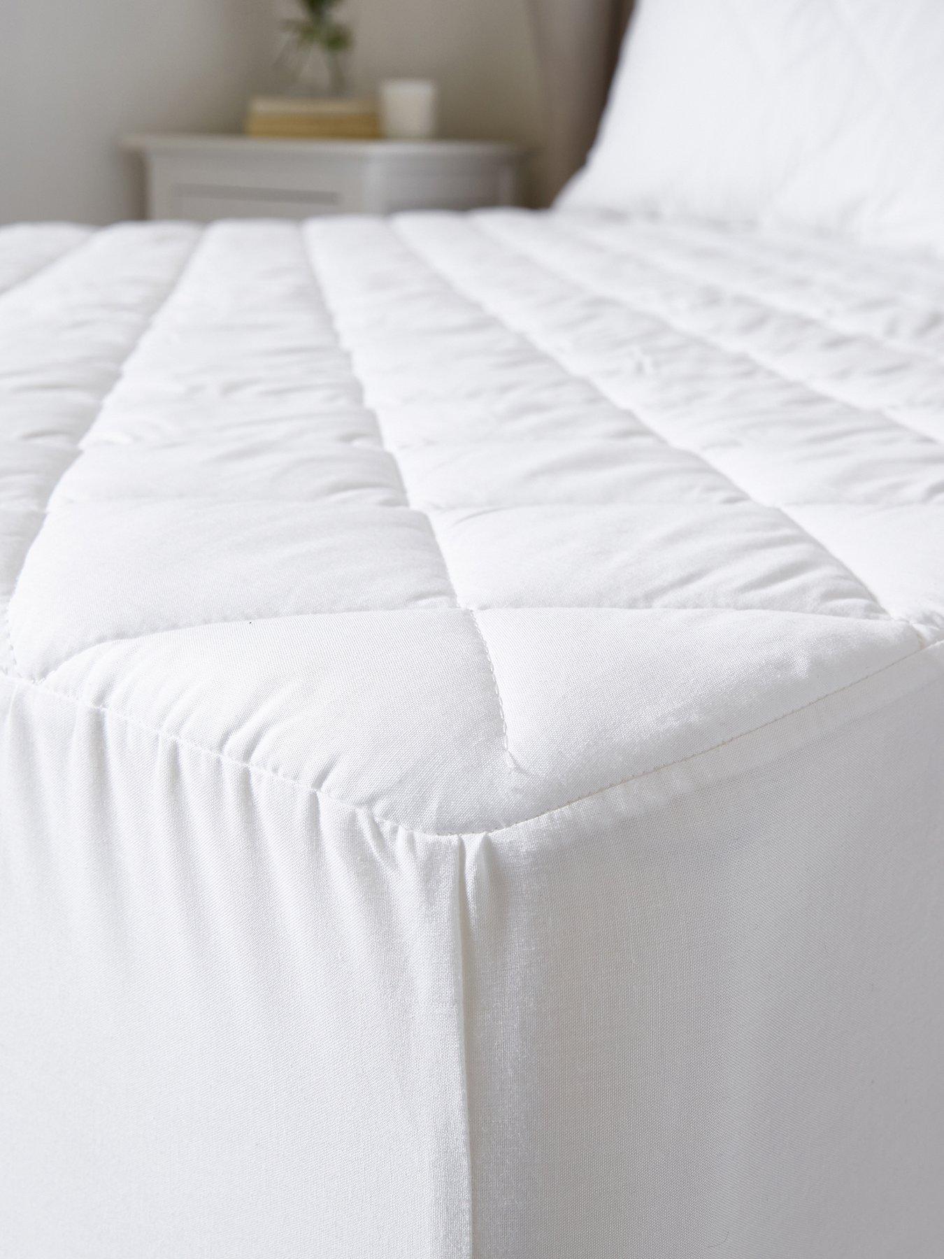 Image 1 of 3 of Bianca Temperature Controlling Tencel Mattress Protector- Double
